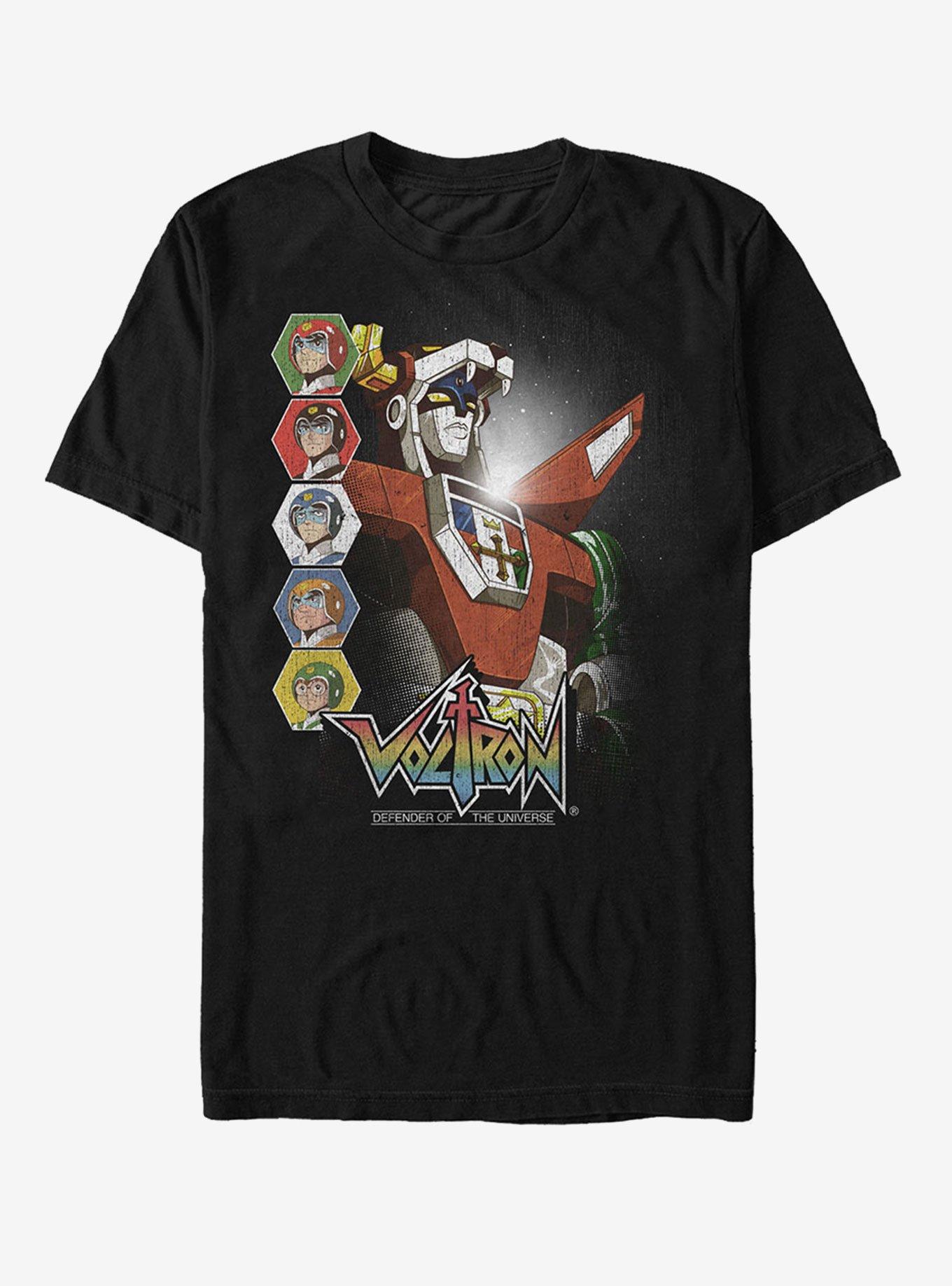 Voltron Character Panels T-Shirt