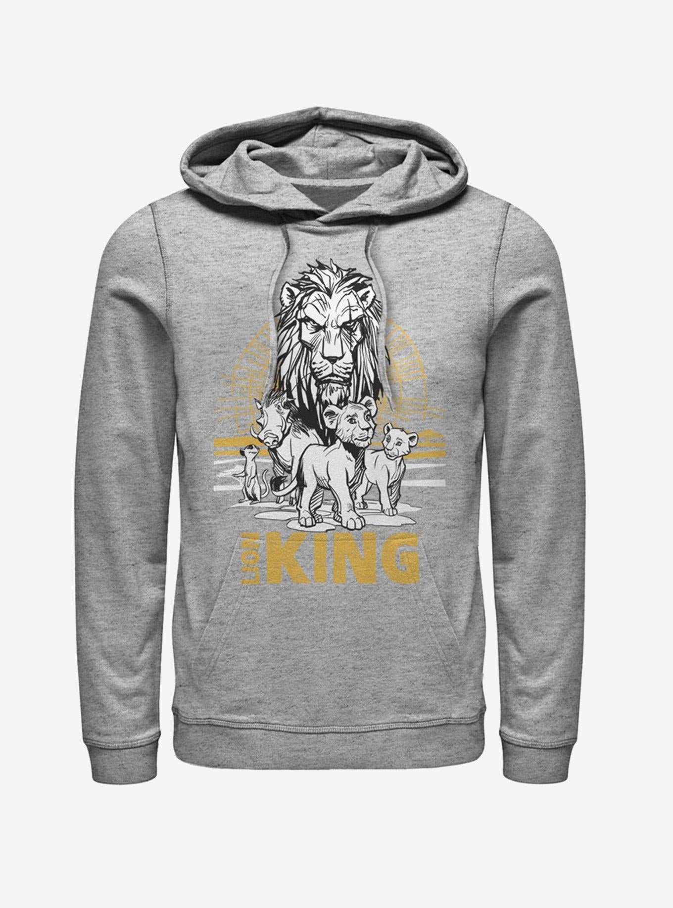 Disney The Lion King 2019 Lion King Group Hoodie