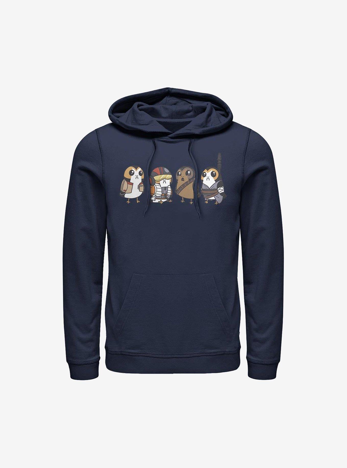 Star Wars: The Last Jedi Porgs As Characters Hoodie
