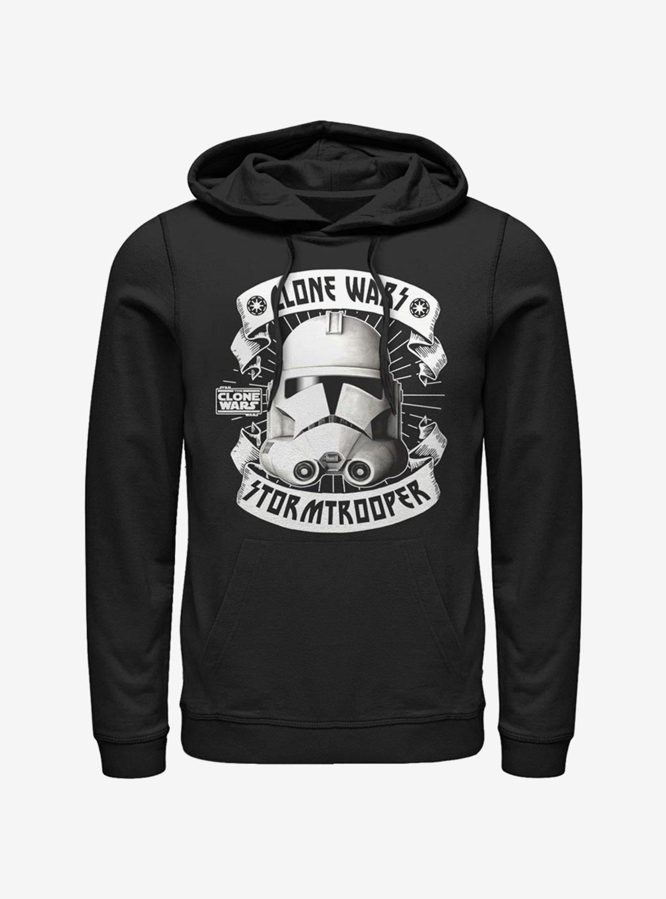 Star Wars The Clone Wars Banner Trooper Hoodie