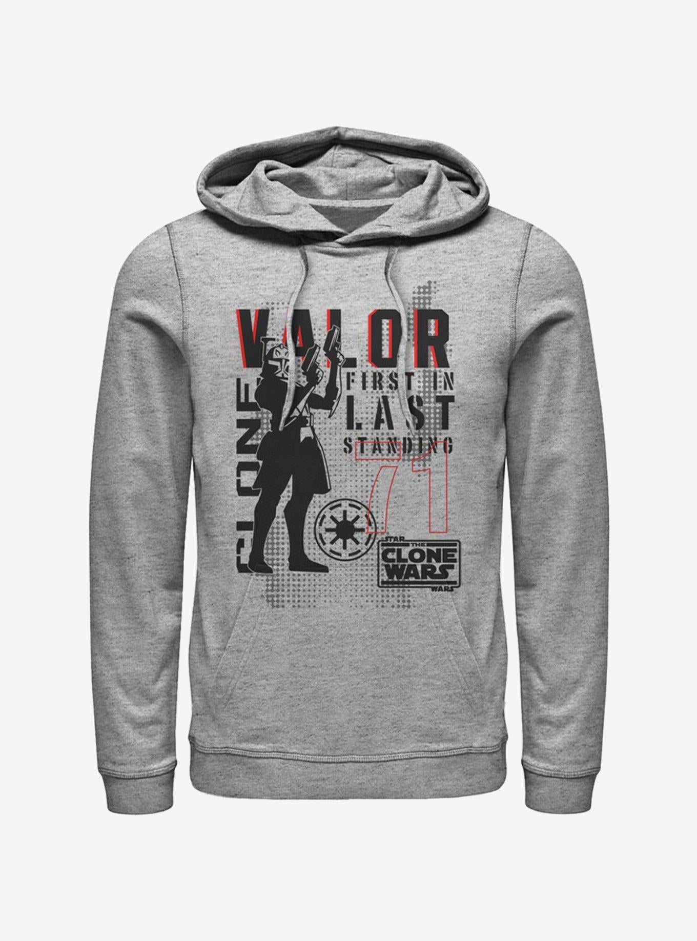 Star Wars The Clone Wars Valor Troop Hoodie