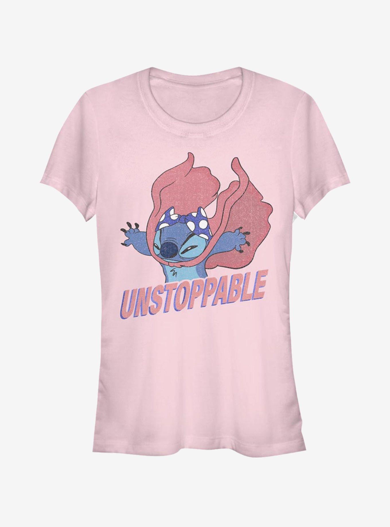 Disney Lilo Stitch Unstoppable Stitch Girls T-Shirt T-Shirt | Best-Selling Design | Trending Now