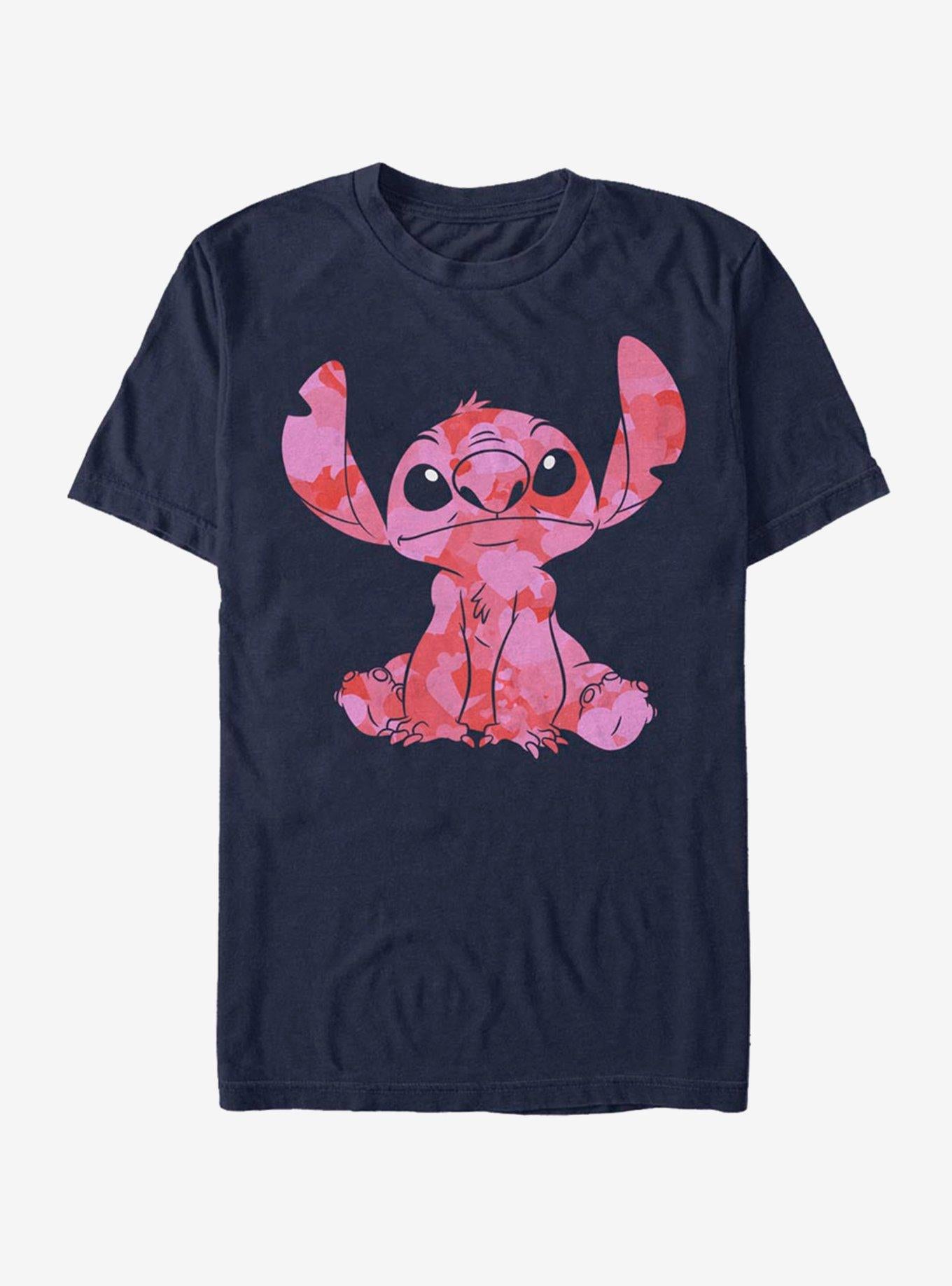 Disney Lilo Stitch Stitch Heart Fill T-Shirt T-Shirt | Trending Streetwear Style | Great Gift Idea
