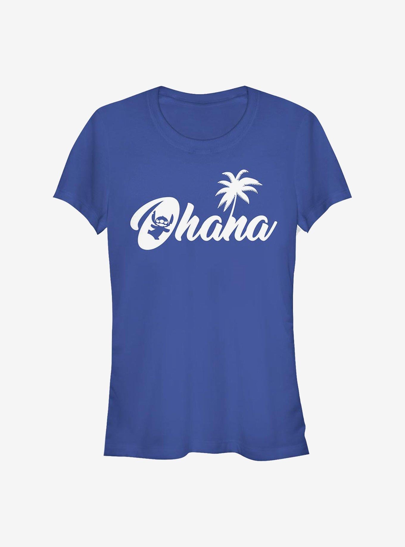 Disney Lilo Stitch Sillhouette Ohana Girls T-Shirt T-Shirt | Bold Graphic Edition | Must-Have Style