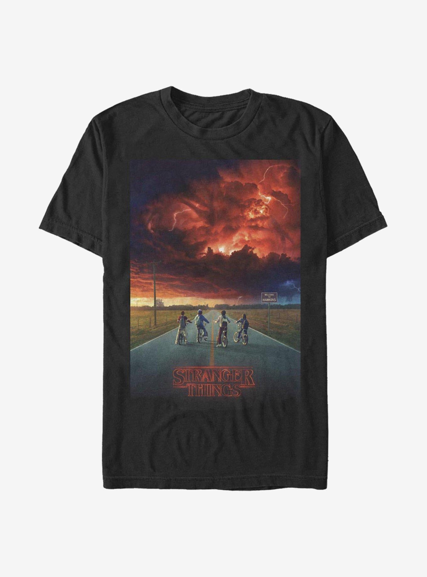 Extra Soft Stranger Things Demogorgon Cloud Poster T-Shirt Poster | Aesthetic Graphic | Perfect For Daily Wear