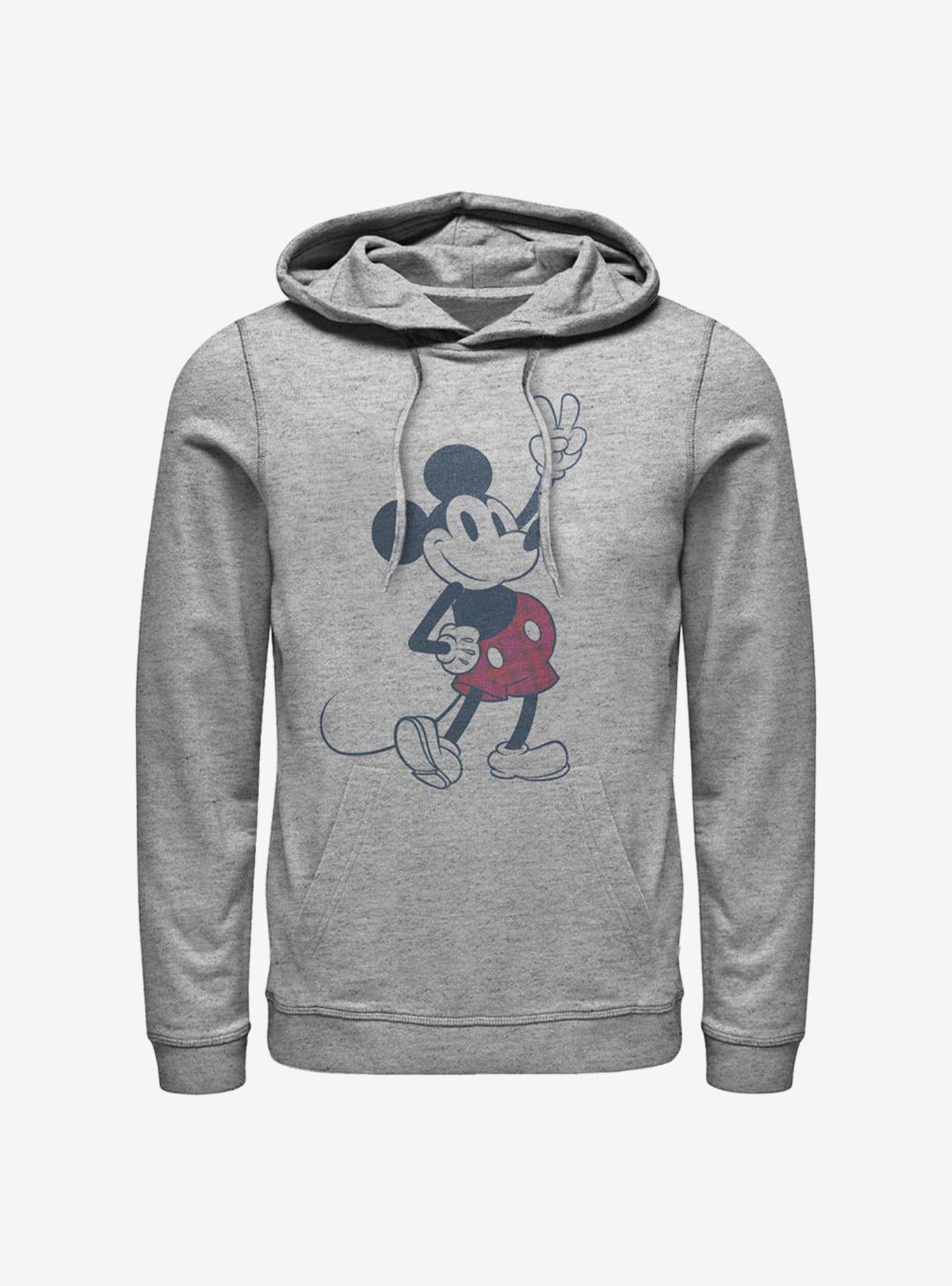 Disney Mickey Mouse Plaid Mickey Hoodie