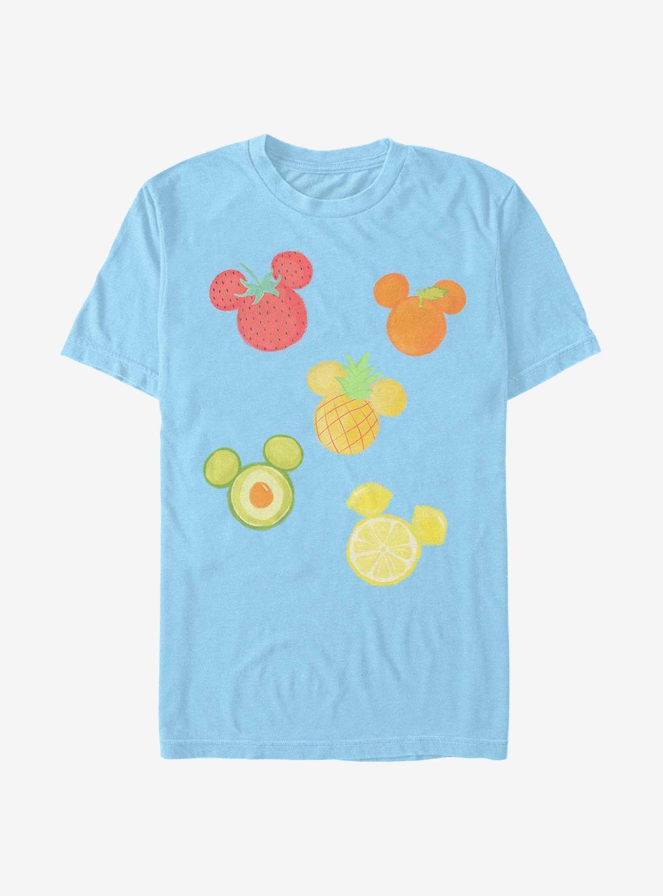 Disney Mickey Mouse Assorted Fruit T-Shirt T-Shirt | Exclusive Edition | Must-Have Style