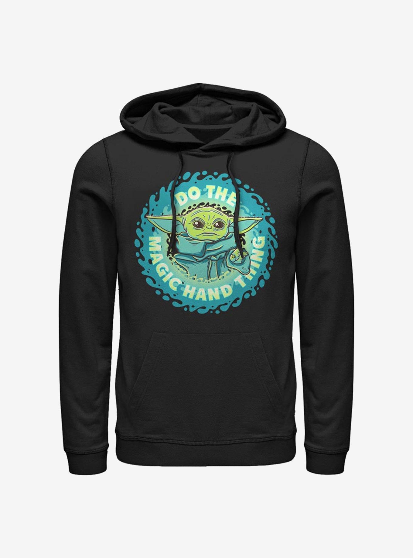 Star Wars The Mandalorian The Child Hand Thing Hoodie