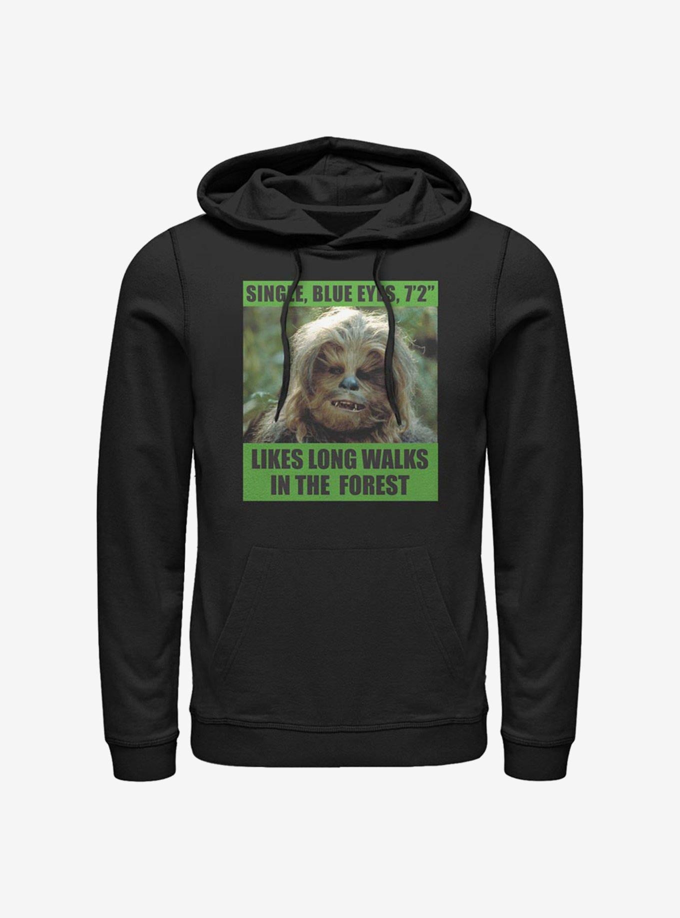 Star Wars Likes Long Walks Hoodie