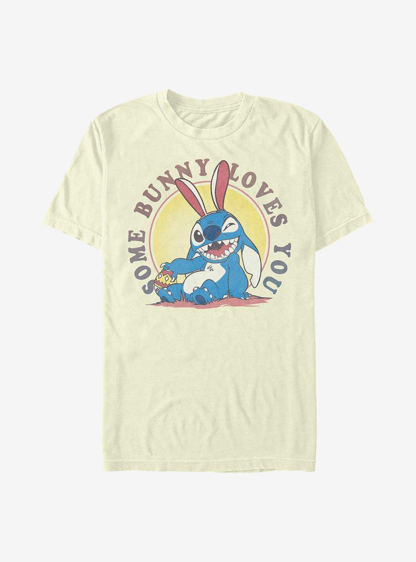 Disney Lilo Stitch Some Bunny Loves You T-Shirt T-Shirt | Vintage Graphic Vibe | Top Pick For Fans