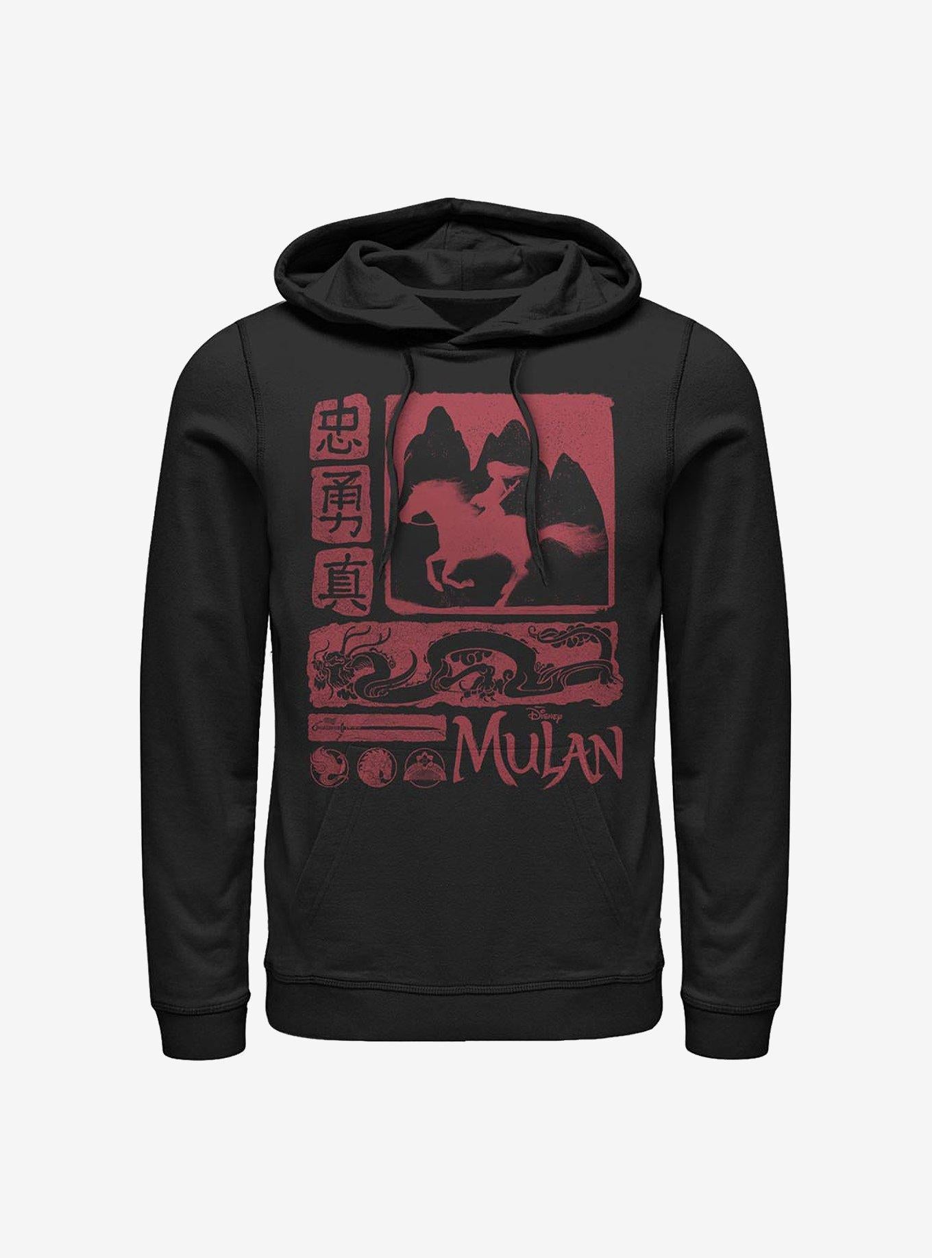 Disney Mulan Riding Through Hoodie