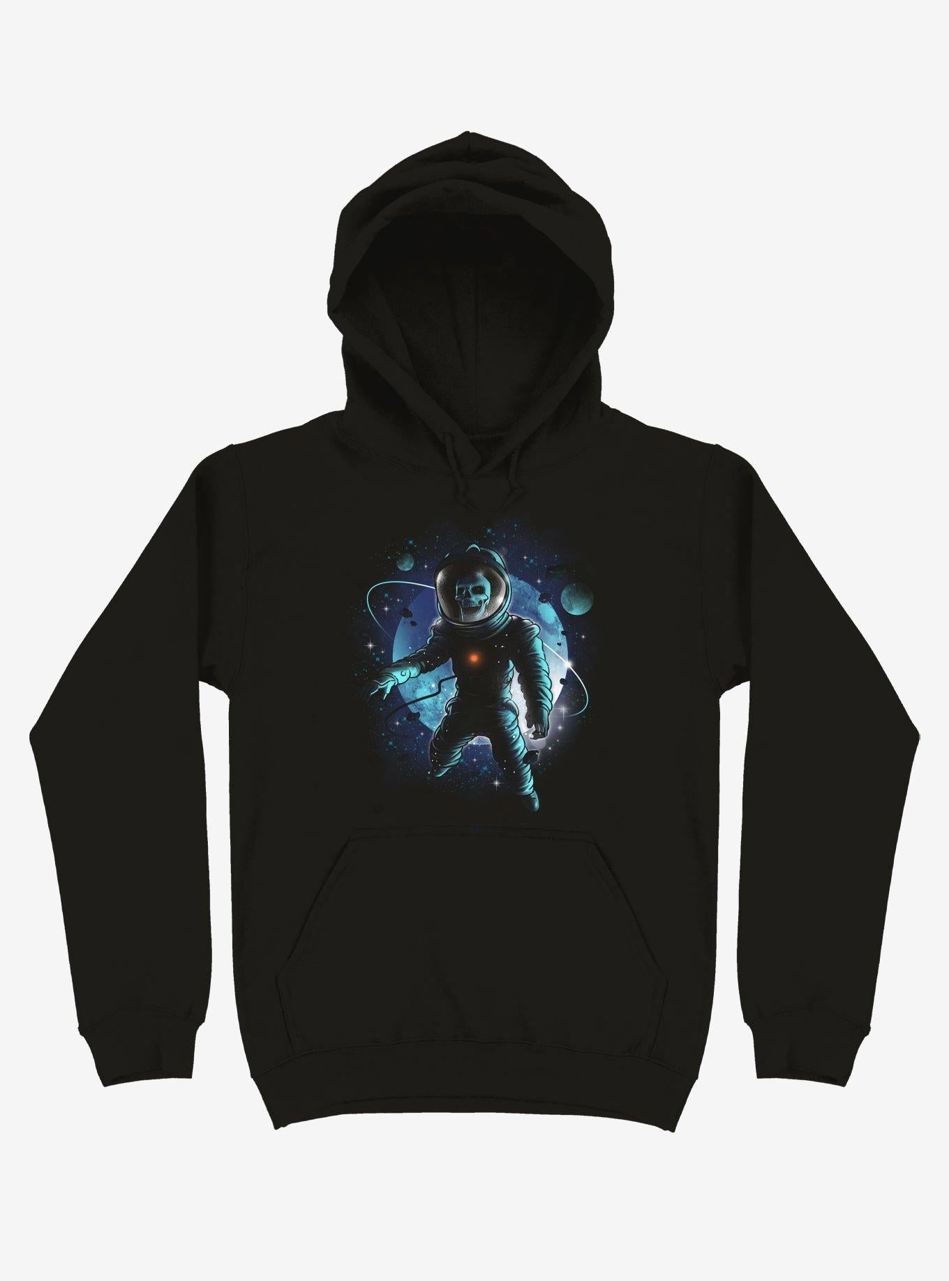 Forgotten In Space Astronaut Black Hoodie