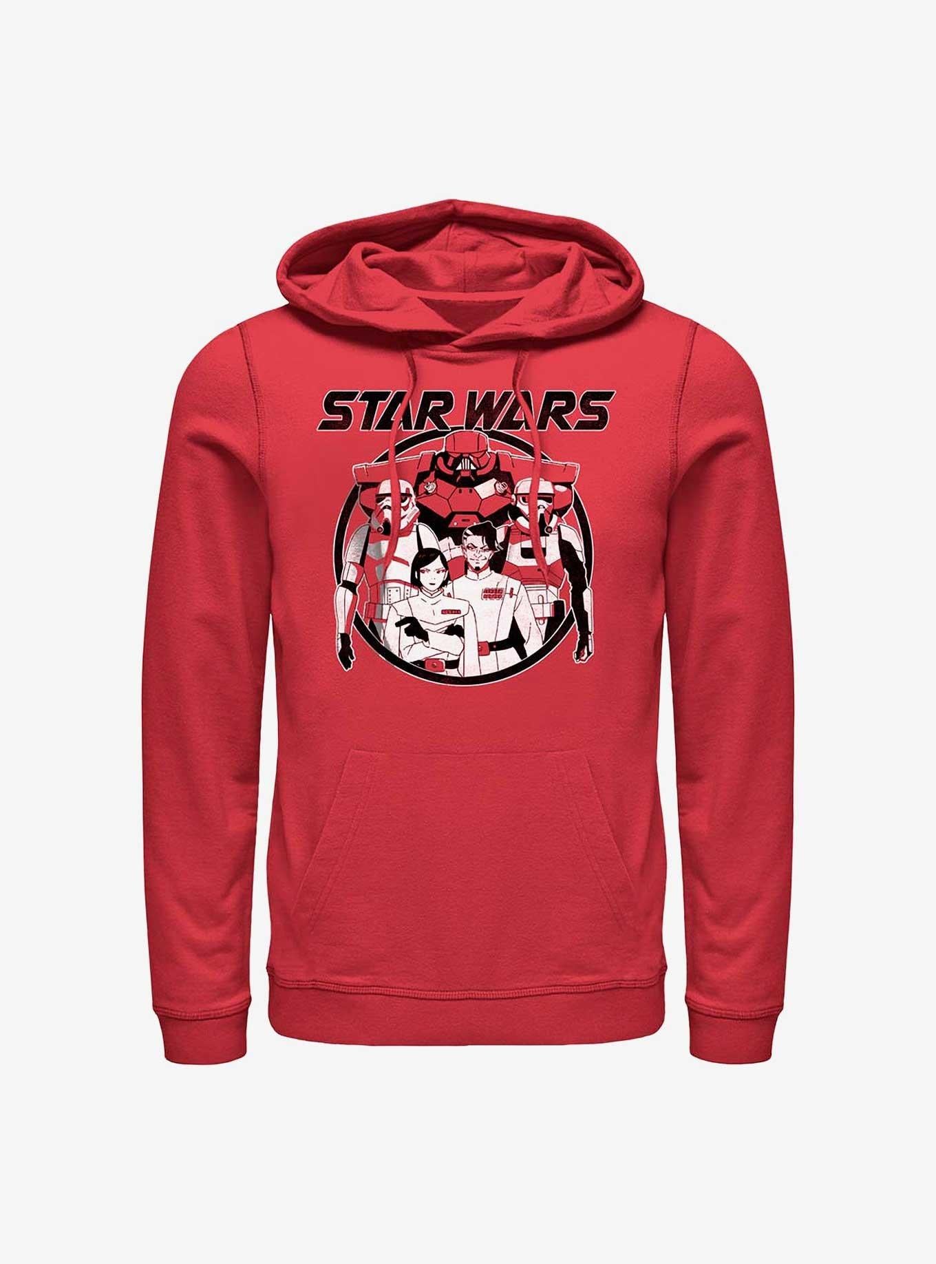 Star Wars: Visions The Dark Side Army Anime Hoodie