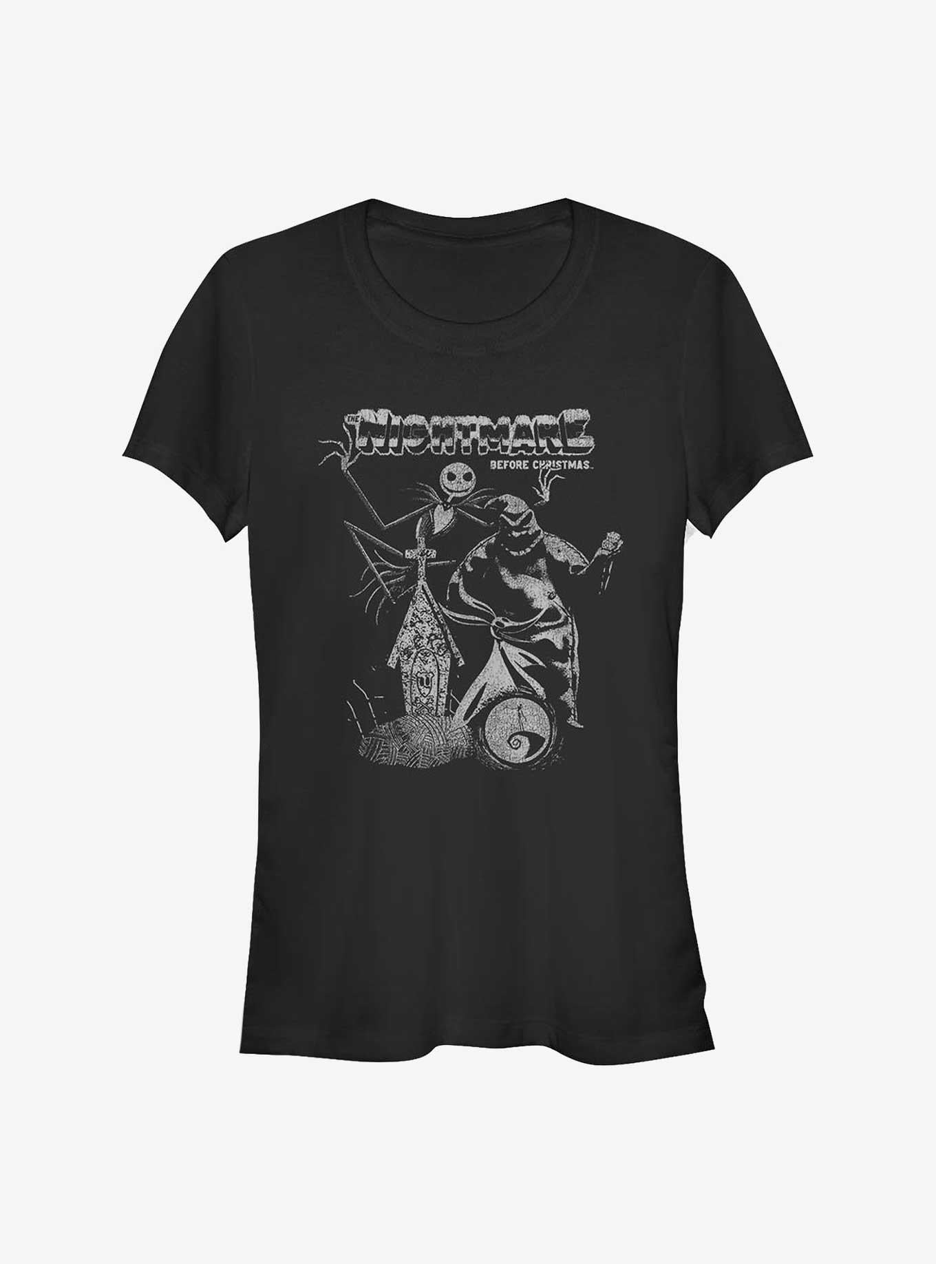 Disney The Nightmare Before Christmas Vintage Poster Girls T-Shirt Poster | Trending Design | High Demand Item