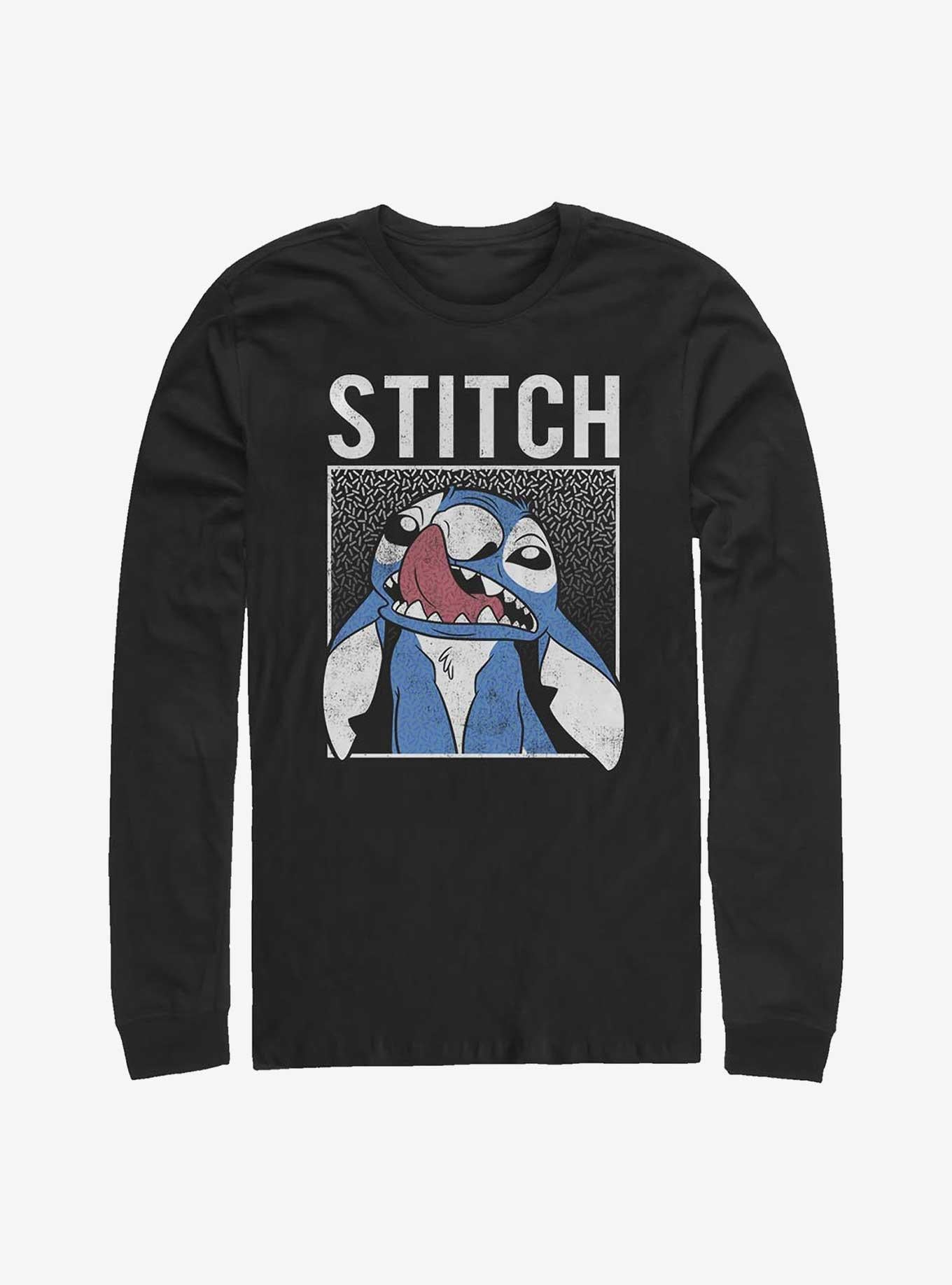 Disney Lilo Stitch Savage Stitch Long-Sleeve T-Shirt T-Shirt | Best-Selling Design | Perfect For Daily Wear