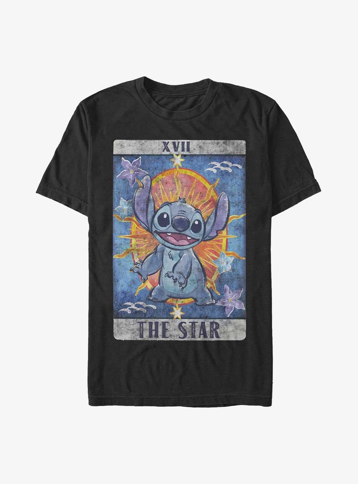 Disney Lilo Stitch Tarot T-Shirt T-Shirt | Premium Graphic | Must-Have Style