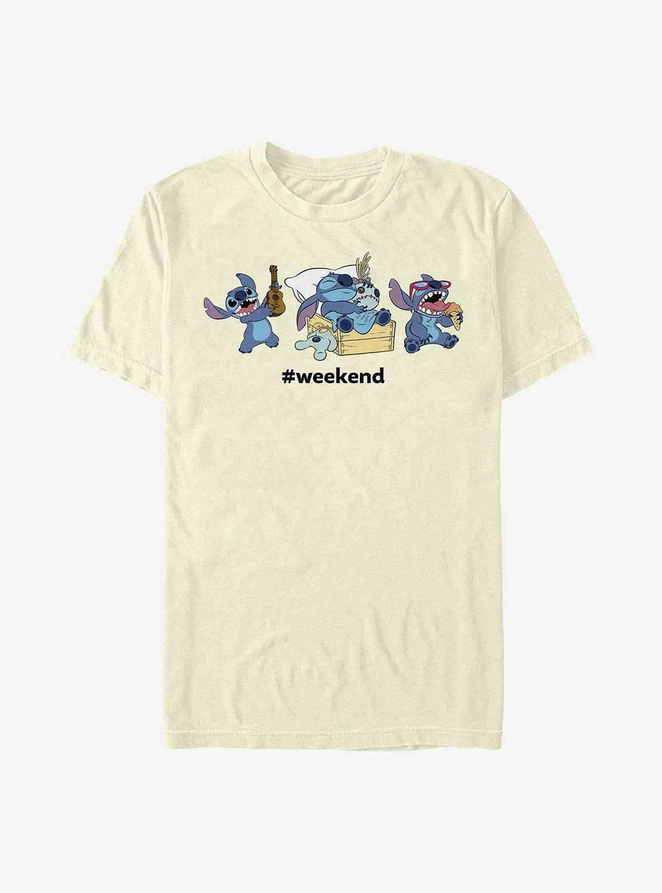 Disney Lilo Stitch Weekend T-Shirt T-Shirt | Top Trending Artwork | High Demand Item