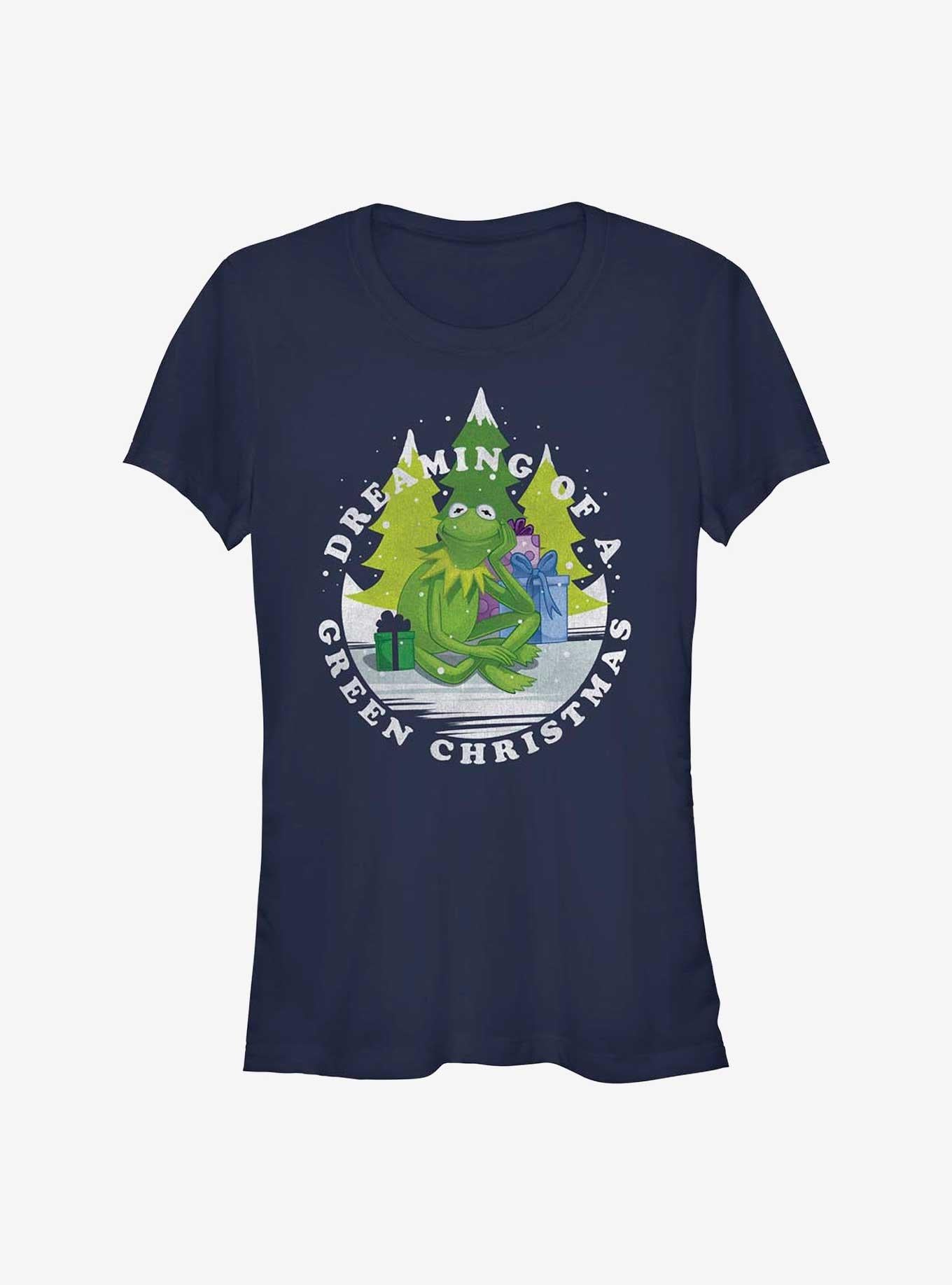 Disney The Muppets Green Christmas Girls T-Shirt T-Shirt | Premium Graphic | Perfect For Daily Wear