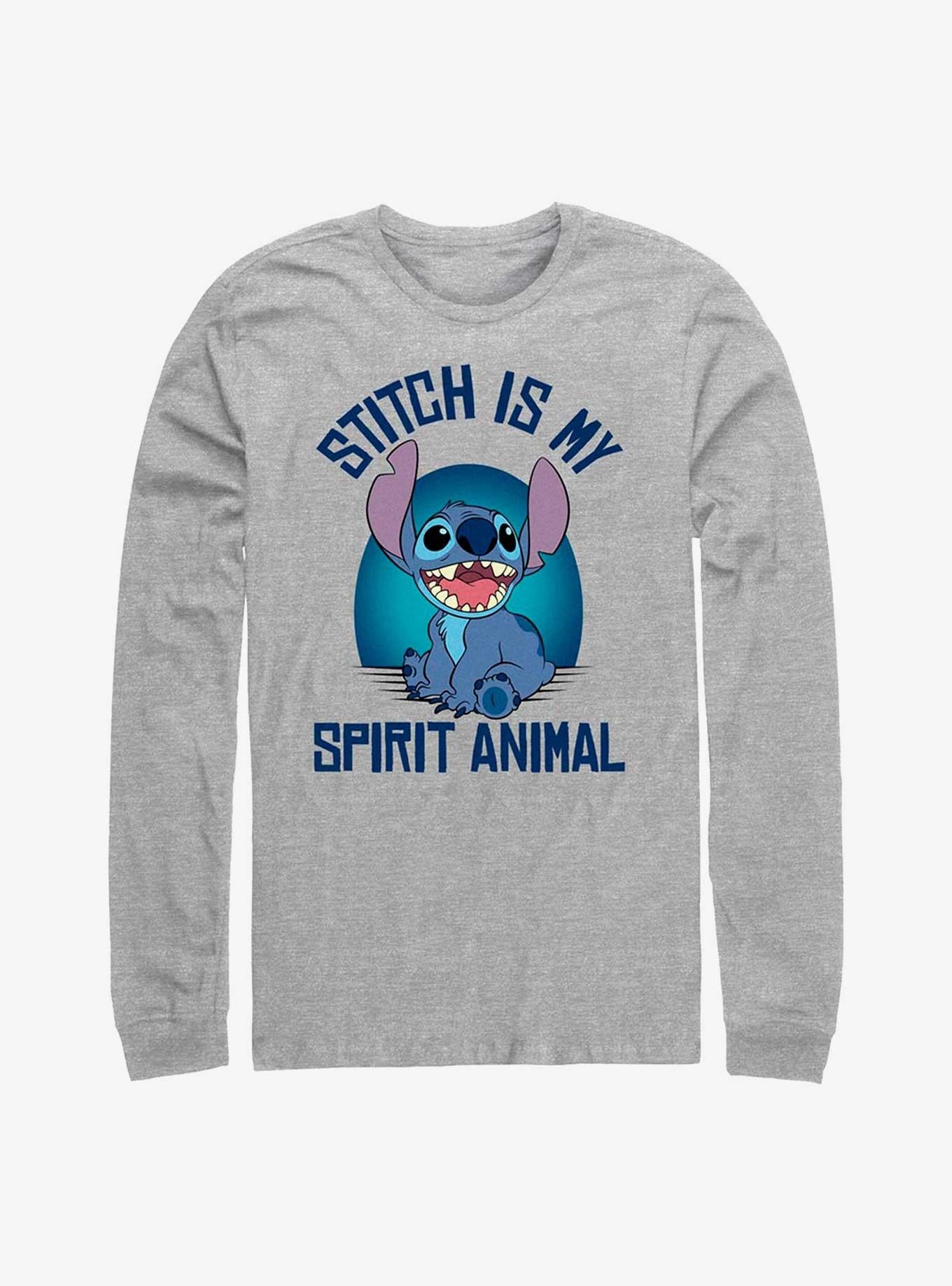 Disney Lilo Stitch Spirit Stitch Long Sleeve T-Shirt T-Shirt | Top Trending Artwork | High Demand Item