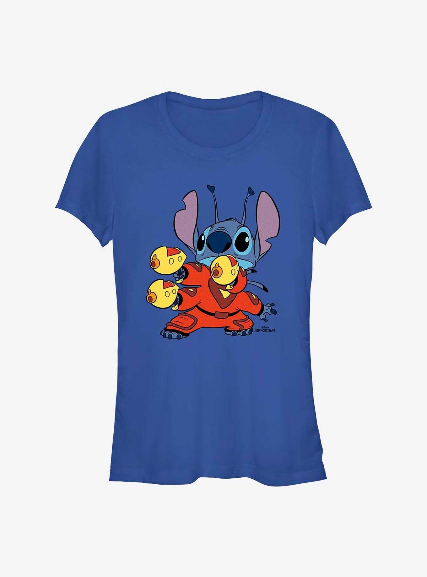 Disney Lilo Stitch Stick 'Em Up Girls T-Shirt T-Shirt | High-Quality Print | Great Gift Idea