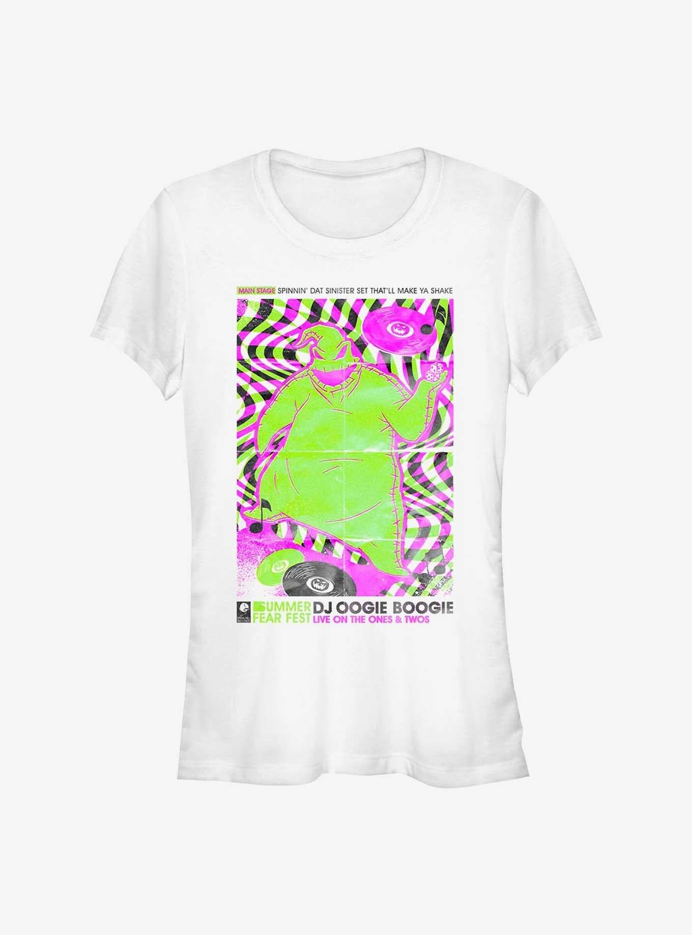 Disney The Nightmare Before Christmas DJ Oogie Boogie Girls T-Shirt T-Shirt | Premium Graphic | High Demand Item