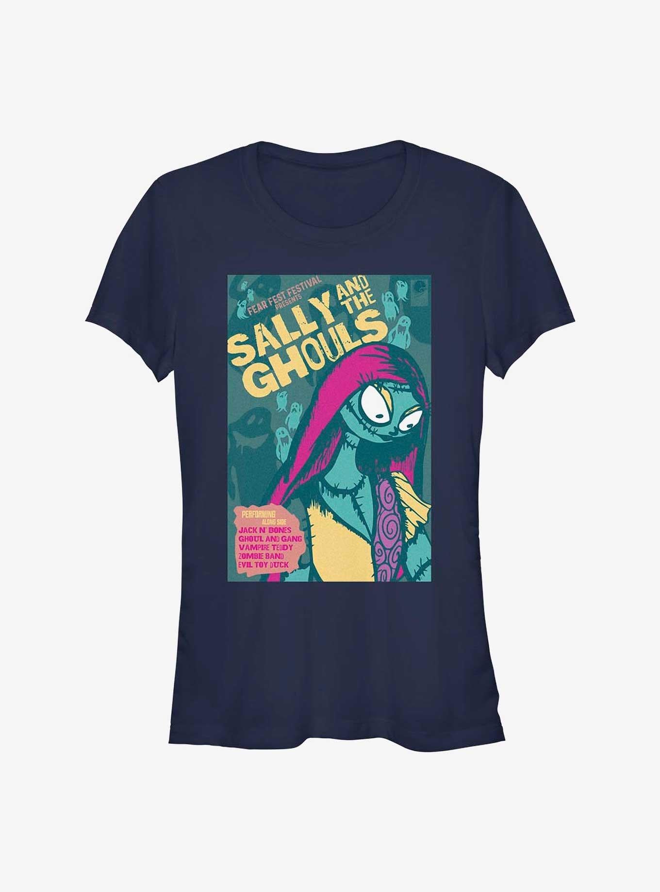 Disney The Nightmare Before Christmas Fear Fest Sally Girls T-Shirt T-Shirt | Trending Design | Trending Now