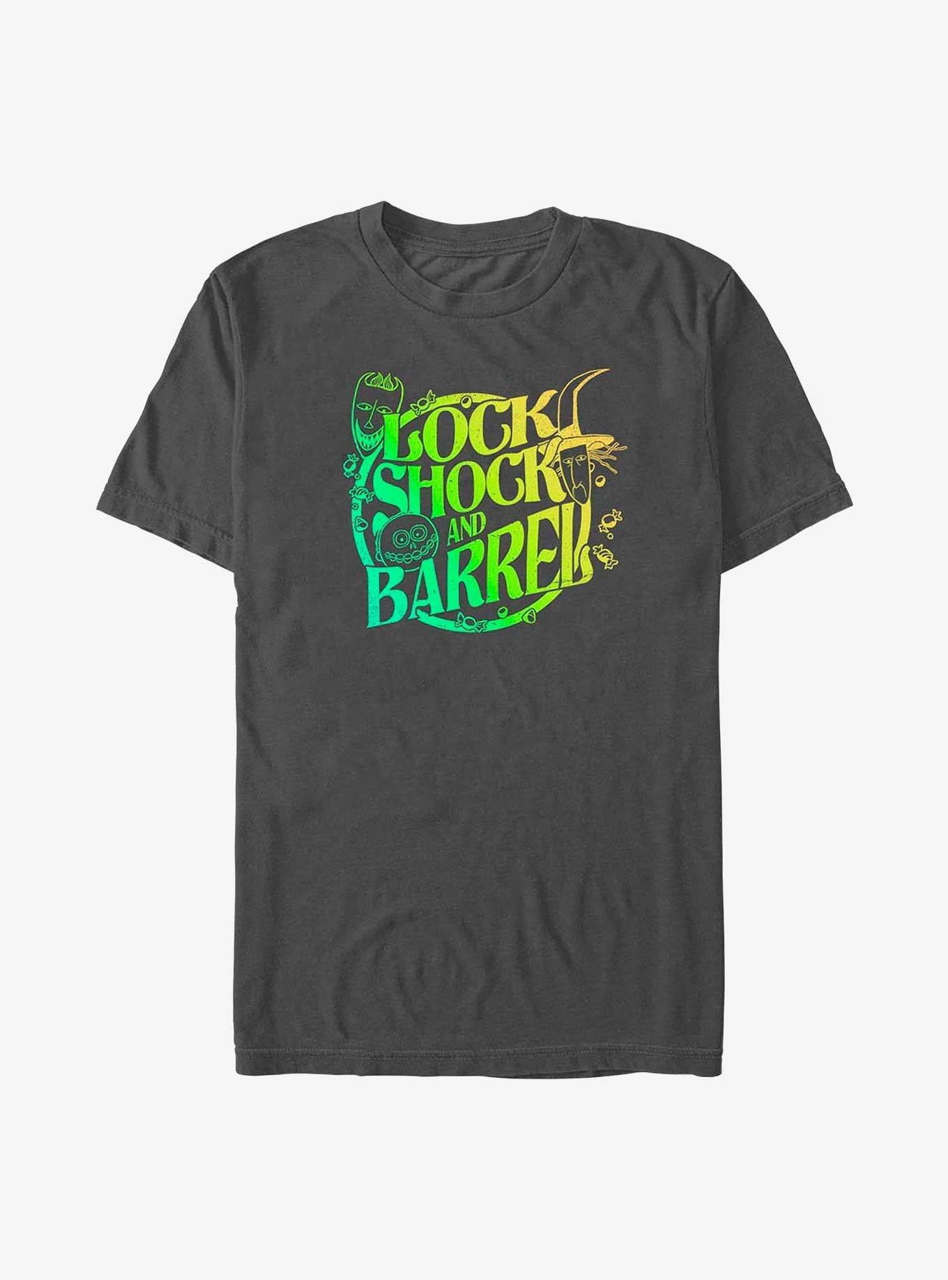 Disney The Nightmare Before Christmas Lock Shock and Barrel T-Shirt T-Shirt | High-Quality Print | Trending Now