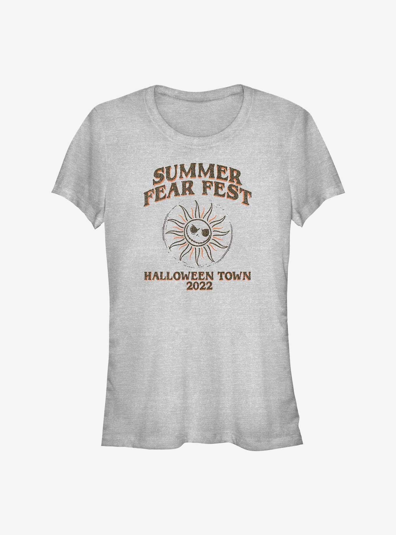 Disney The Nightmare Before Christmas Summer Fear Fest Jack Girls T-Shirt T-Shirt | Premium Graphic | Perfect For Daily Wear
