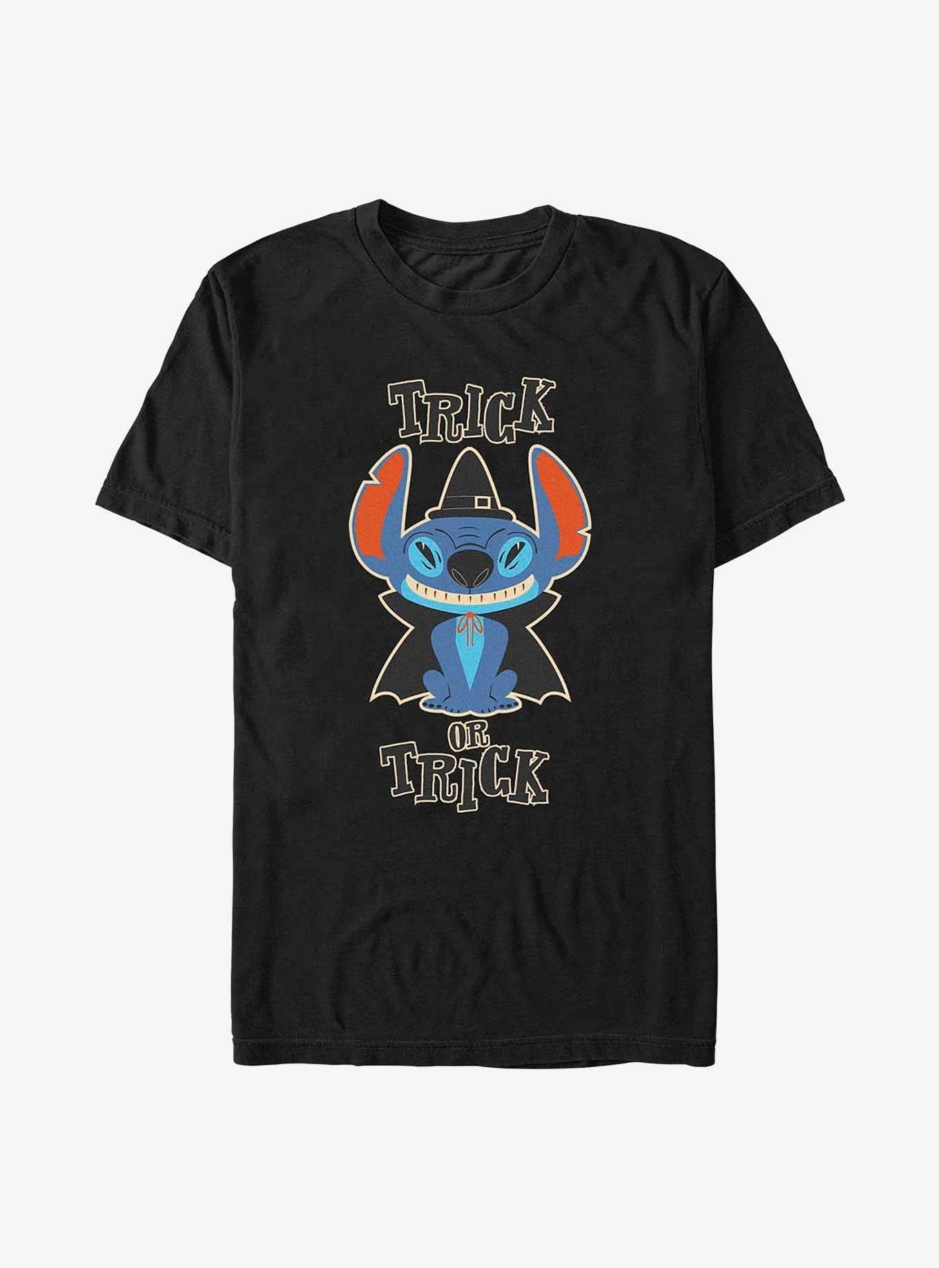 Disney Lilo Stitch Trick or Treat Wizard T-Shirt T-Shirt | Top Trending Artwork | High Demand Item