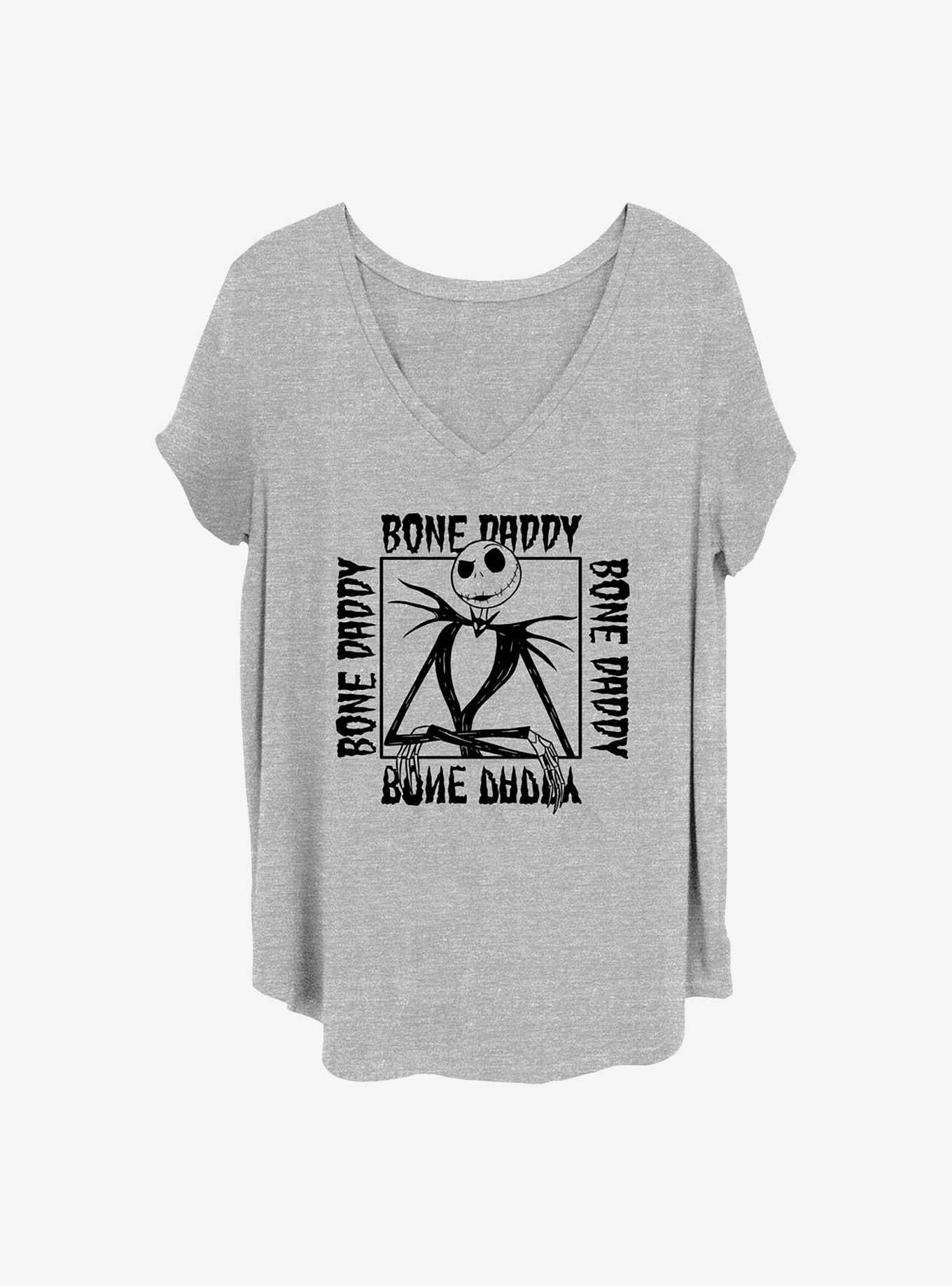 Disney The Nightmare Before Christmas Bone Daddy Jack Girls T-Shirt Plus Size T-Shirt | Viral Style | Top Pick For Fans