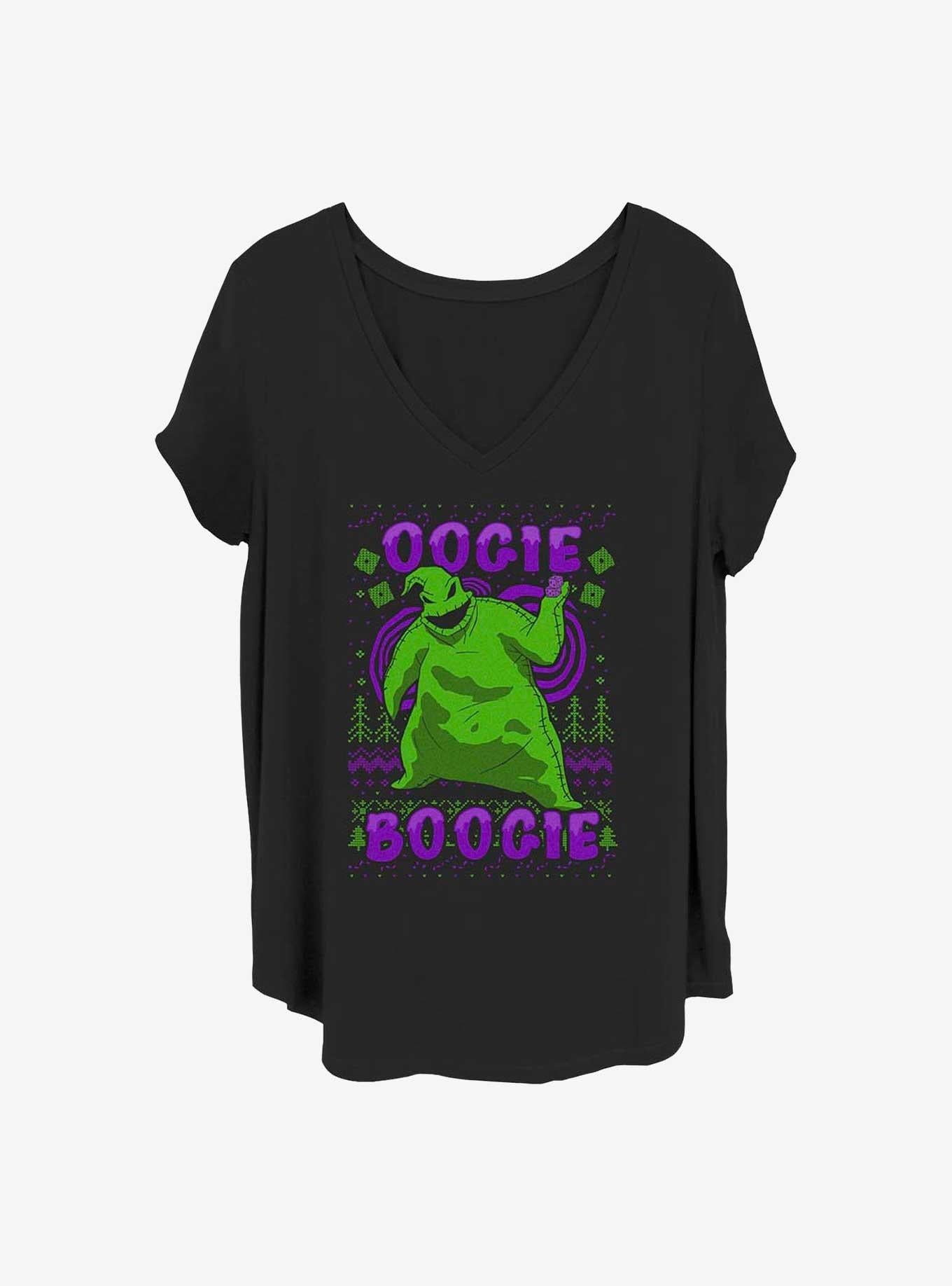 Disney The Nightmare Before Christmas Oogie Boogie Christmas Girls T-Shirt Plus Size T-Shirt | Best-Selling Artwork | High Demand Item