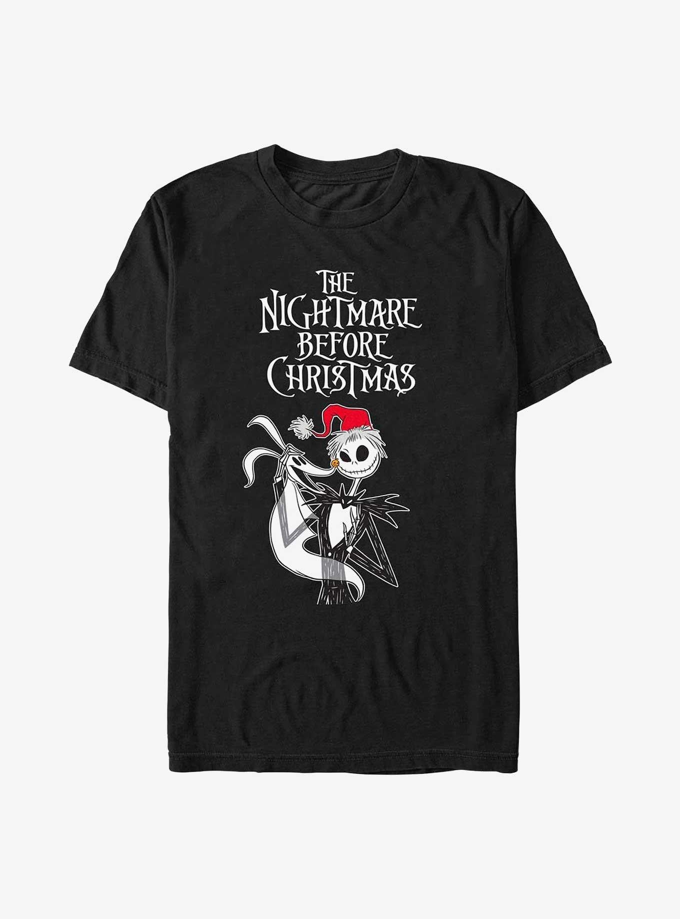 Disney The Nightmare Before Christmas Jack And Zero T-shirt | Trendy Graphic Tee | Casual Unisex T-shirt