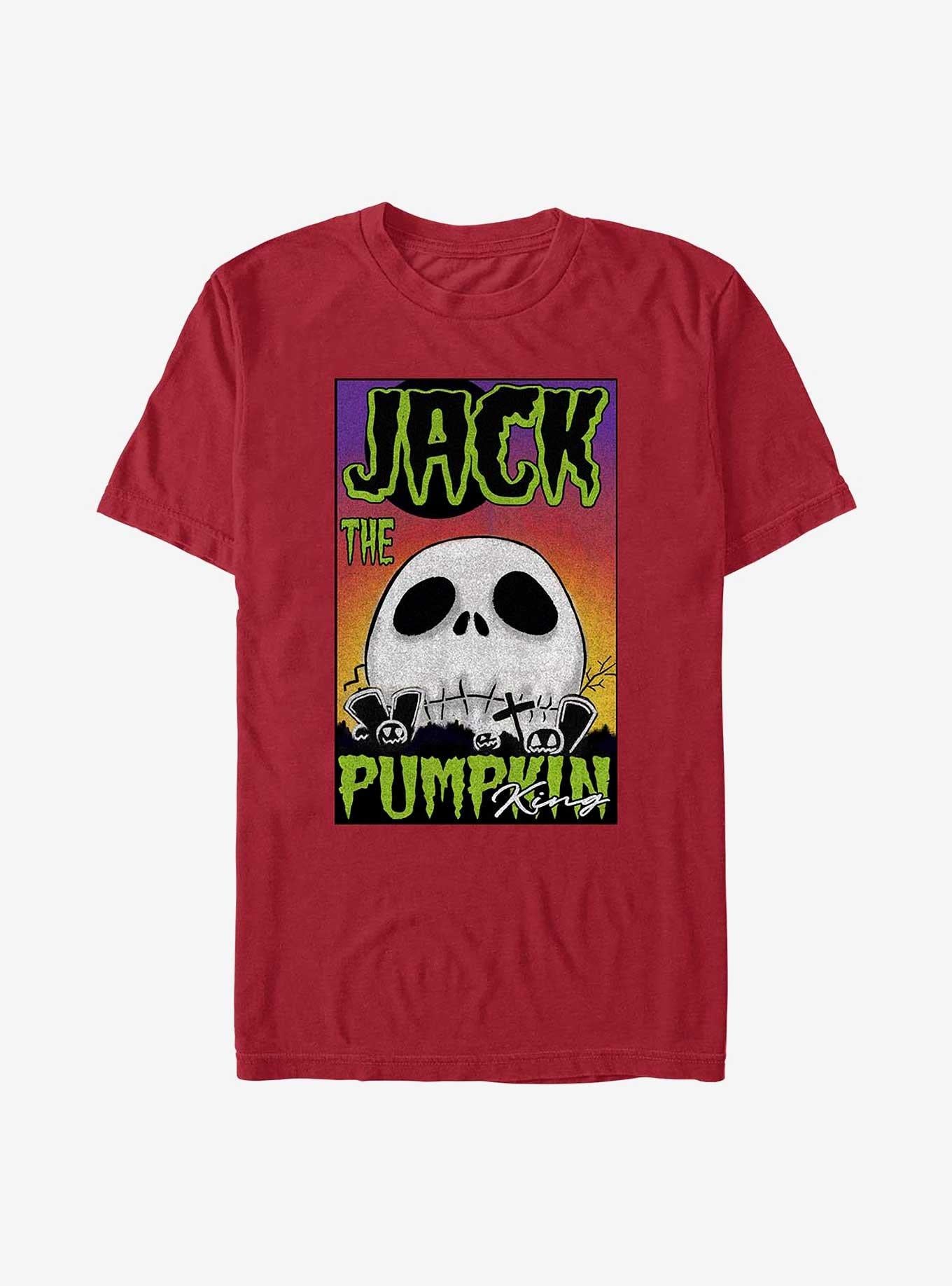 Disney The Nightmare Before Christmas Jack The Pumpkin King T-Shirt T-Shirt | High-Quality Print | High Demand Item