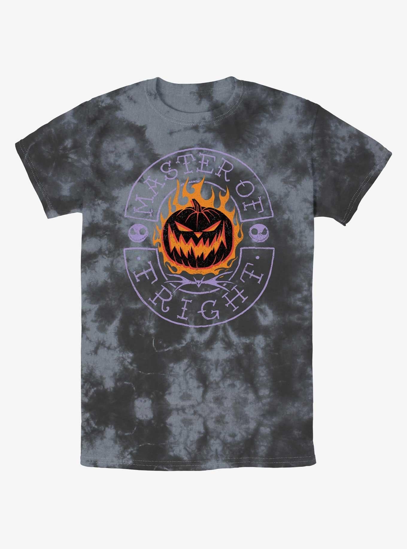 Disney The Nightmare Before Christmas Master of Fright Tie-Dye T-Shirt T-Shirt | Viral Style | Must-Have Style