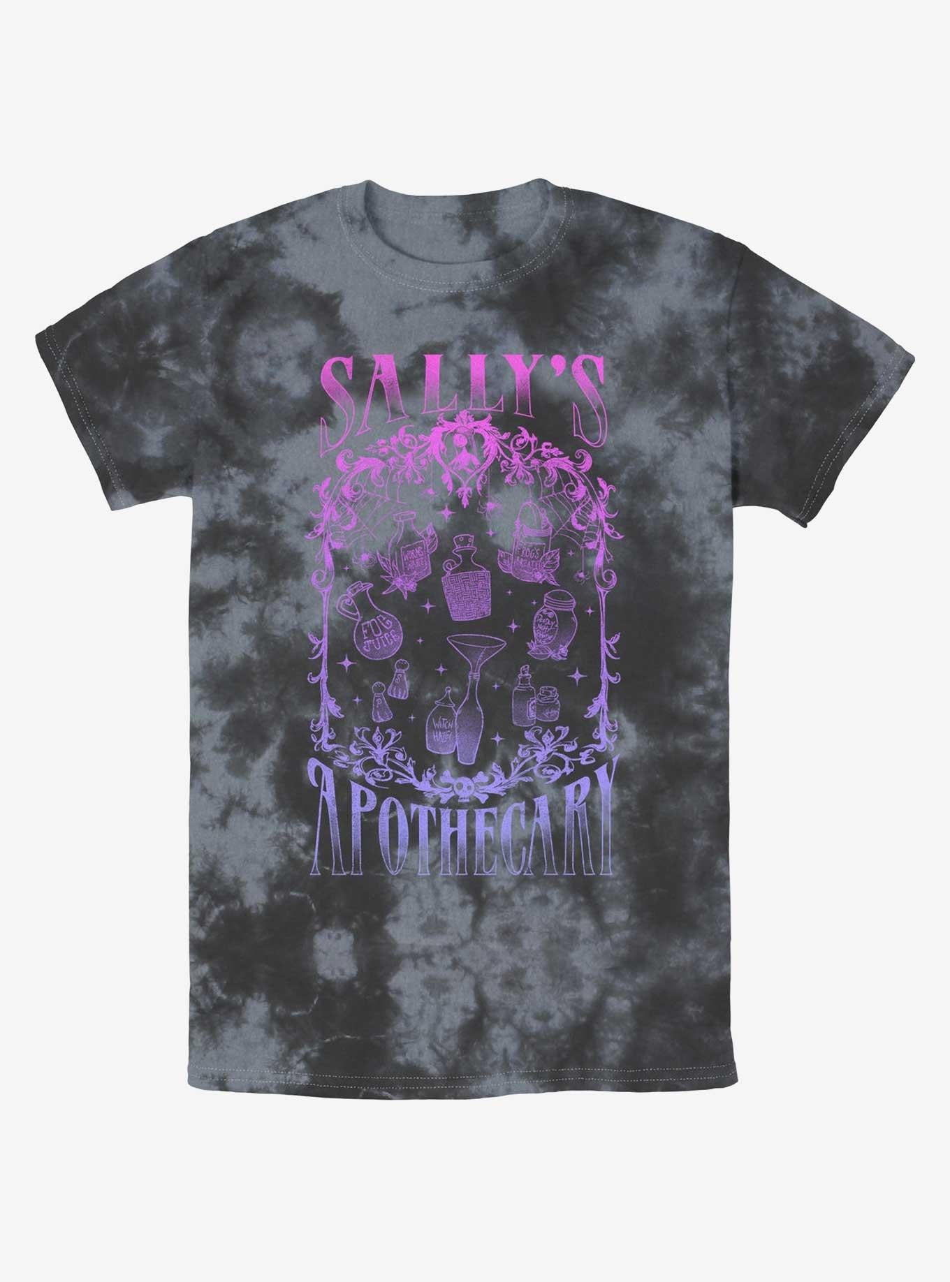 Disney The Nightmare Before Christmas Sally's Apothecary Tie-dye T-shirt | Trendy Graphic Tee | Casual Unisex T-shirt