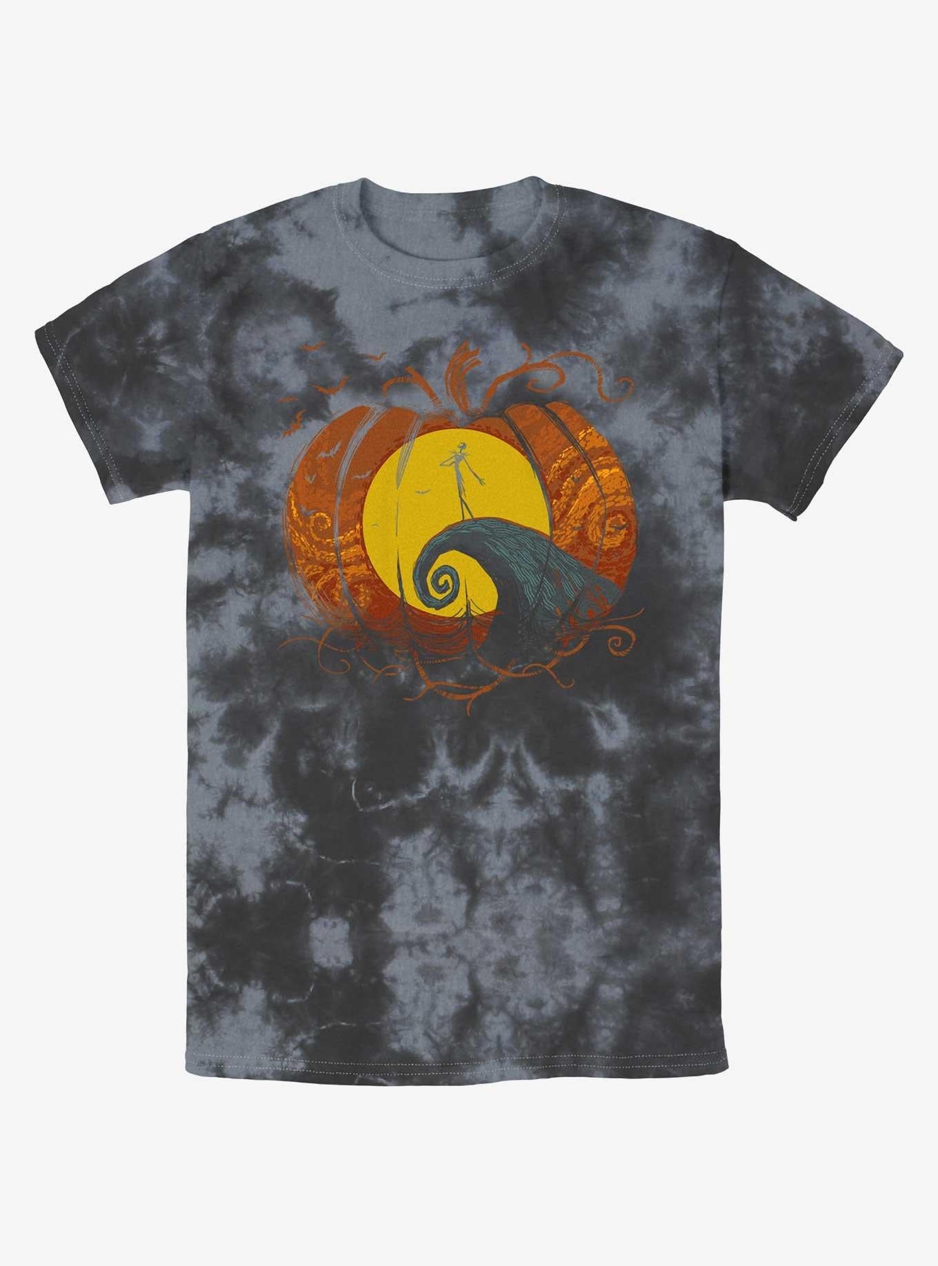 Disney The Nightmare Before Christmas Pumpkin King Lament Tie-Dye T-Shirt T-Shirt | Premium Graphic | Great Gift Idea