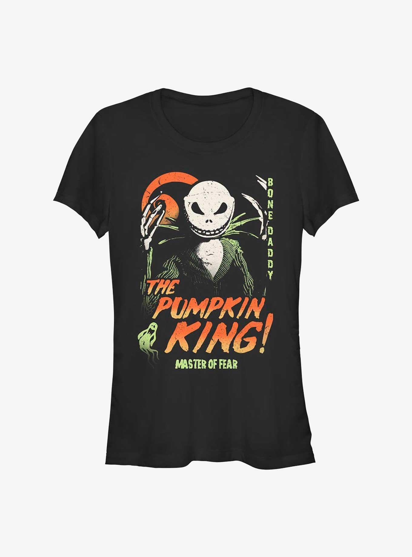 Disney The Nightmare Before Christmas Jack The Pumpkin King Girls T-Shirt T-Shirt | Best-Selling Artwork | Great Gift Idea
