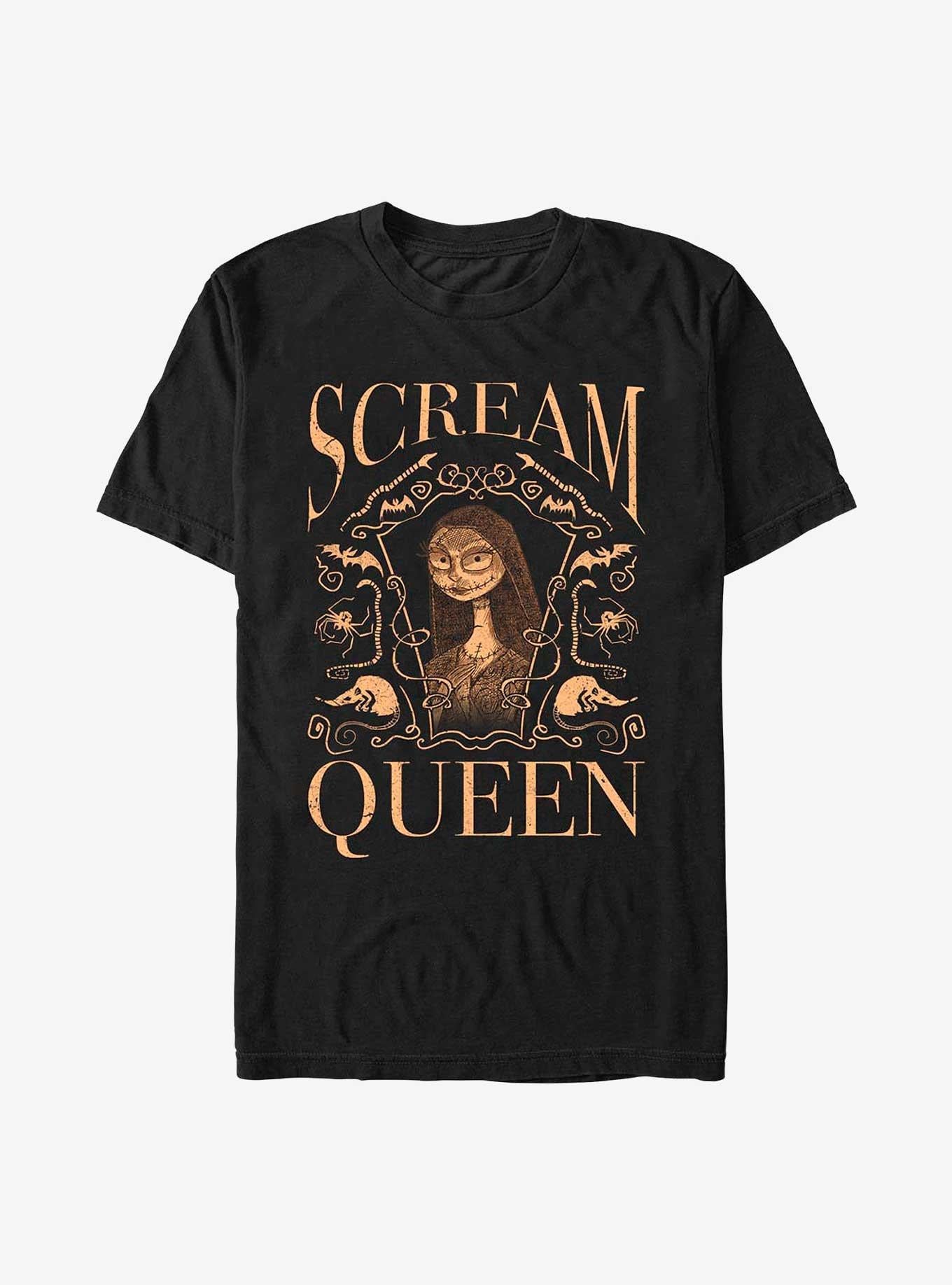 Disney The Nightmare Before Christmas Sally Scream Queen T-Shirt T-Shirt | Best-Selling Artwork | Top Pick For Fans