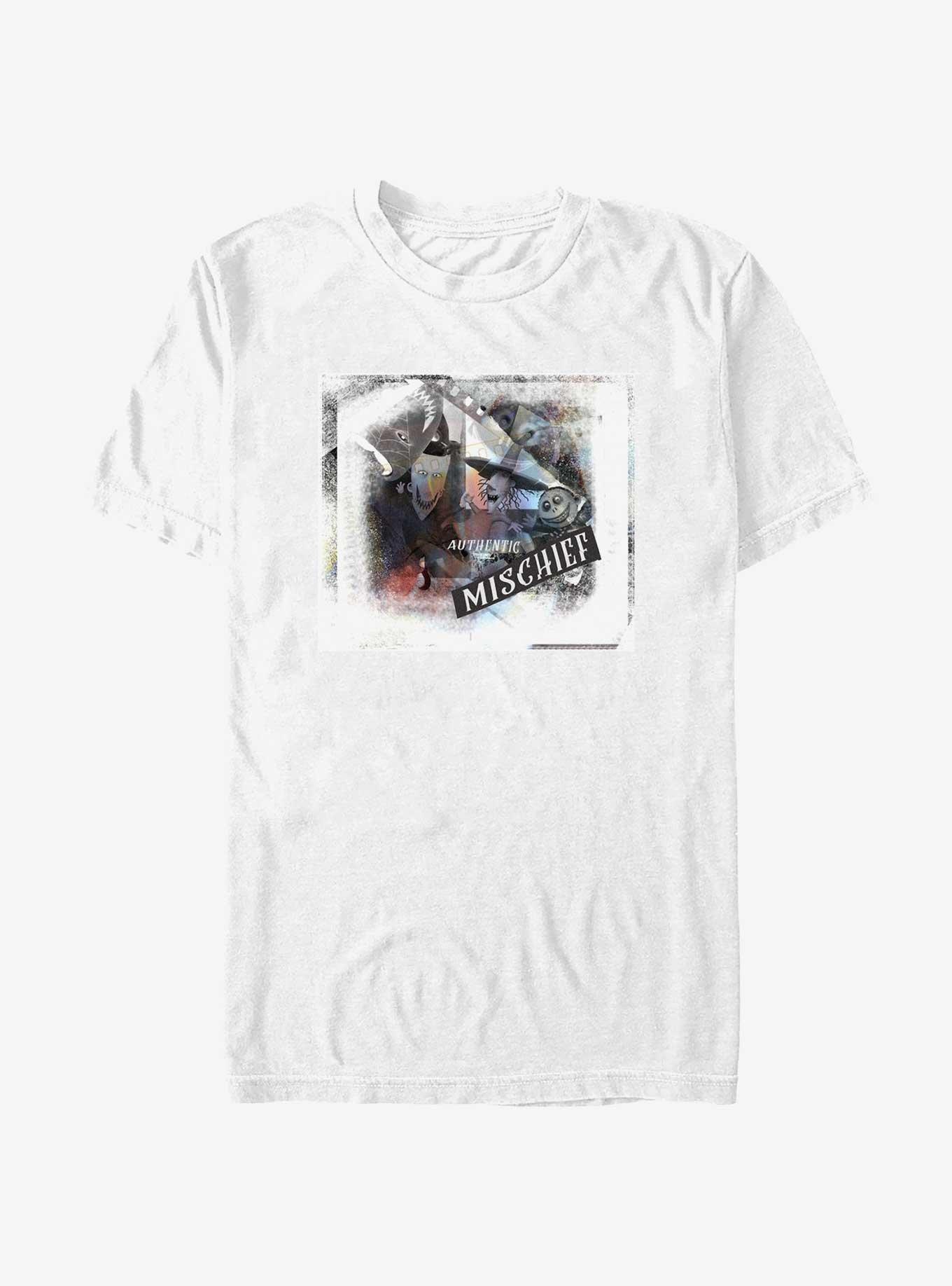Disney The Nightmare Before Christmas Authentic Mischief T-Shirt T-Shirt | Aesthetic Graphic | Perfect For Daily Wear