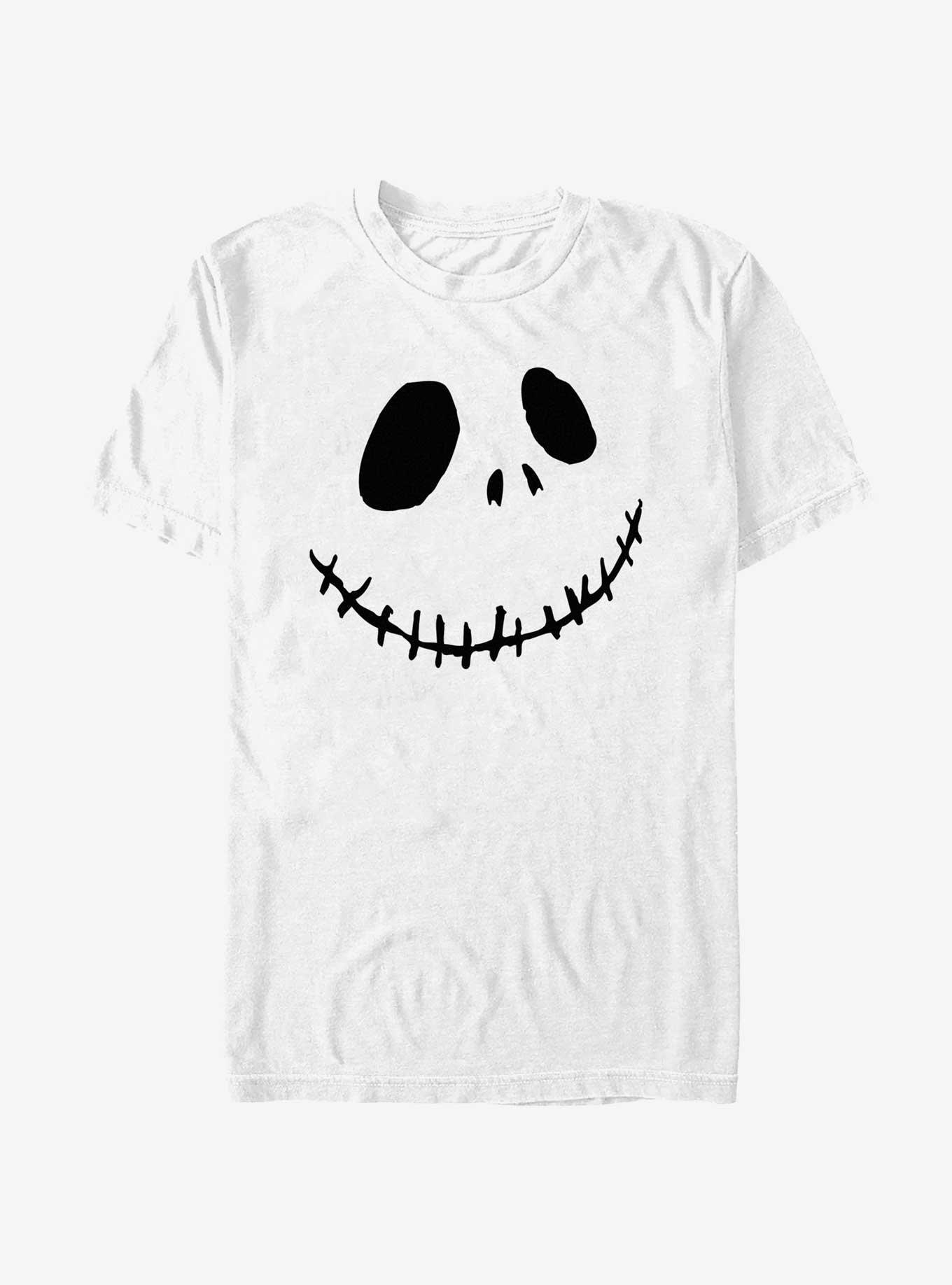 Disney The Nightmare Before Christmas Jack Face T-shirt | Trendy Graphic Tee | Casual Unisex T-shirt
