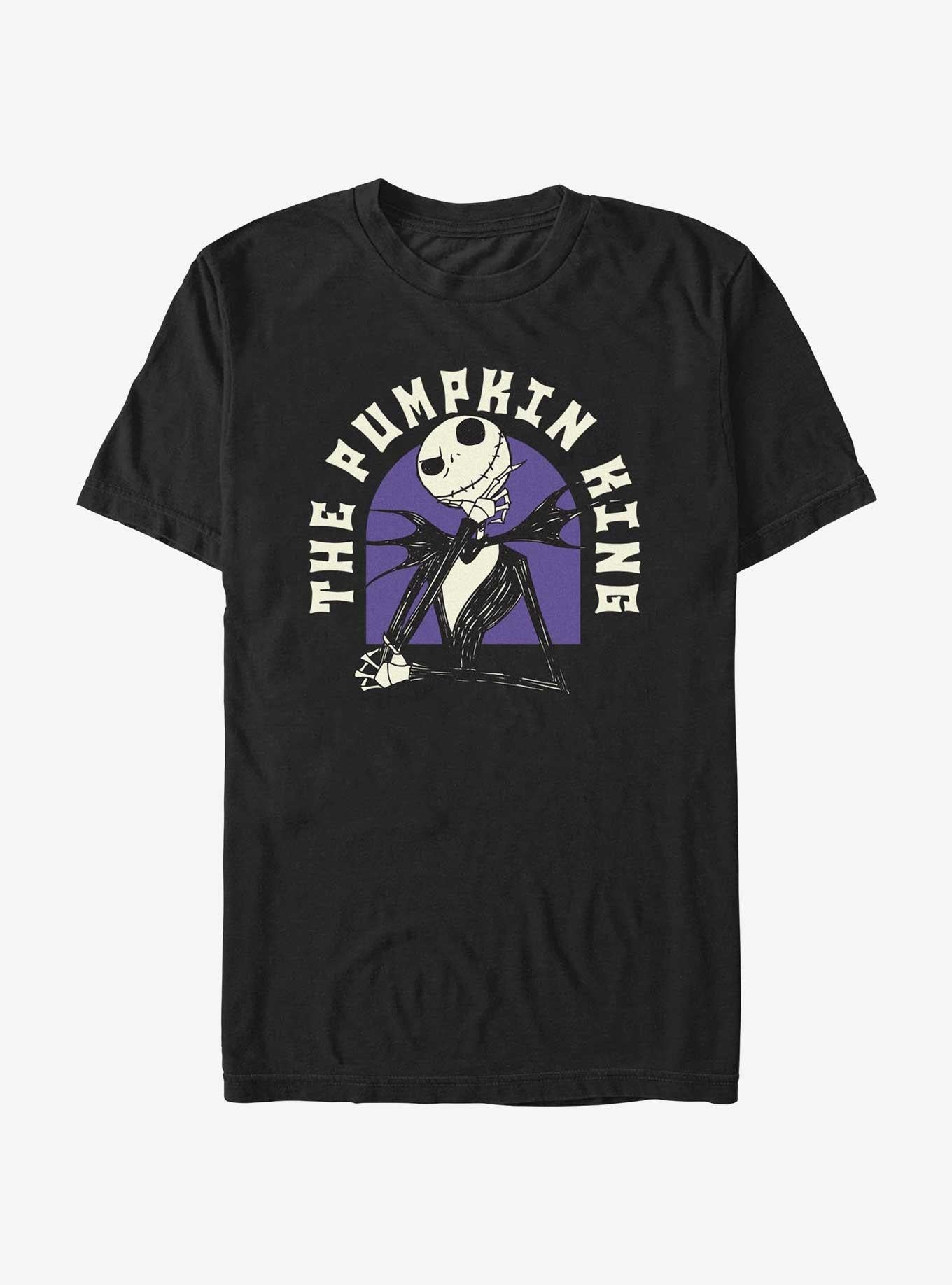 Disney The Nightmare Before Christmas Nightmare Style Pumpkin King T-Shirt T-Shirt | Viral Style | Great Gift Idea
