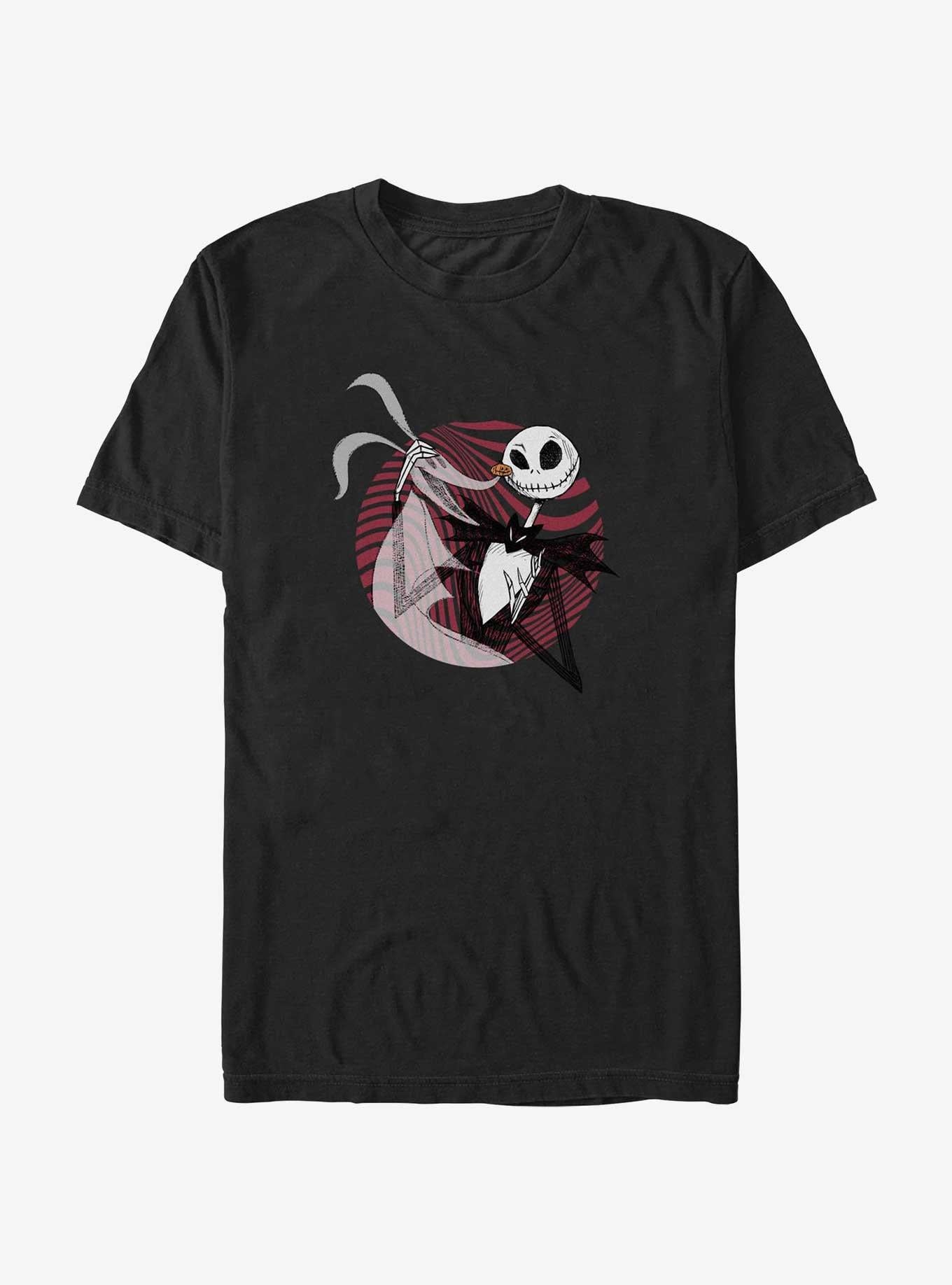 Disney The Nightmare Before Christmas Scaring is Caring Zero and Jack T-Shirt T-Shirt | Best-Selling Artwork | High Demand Item