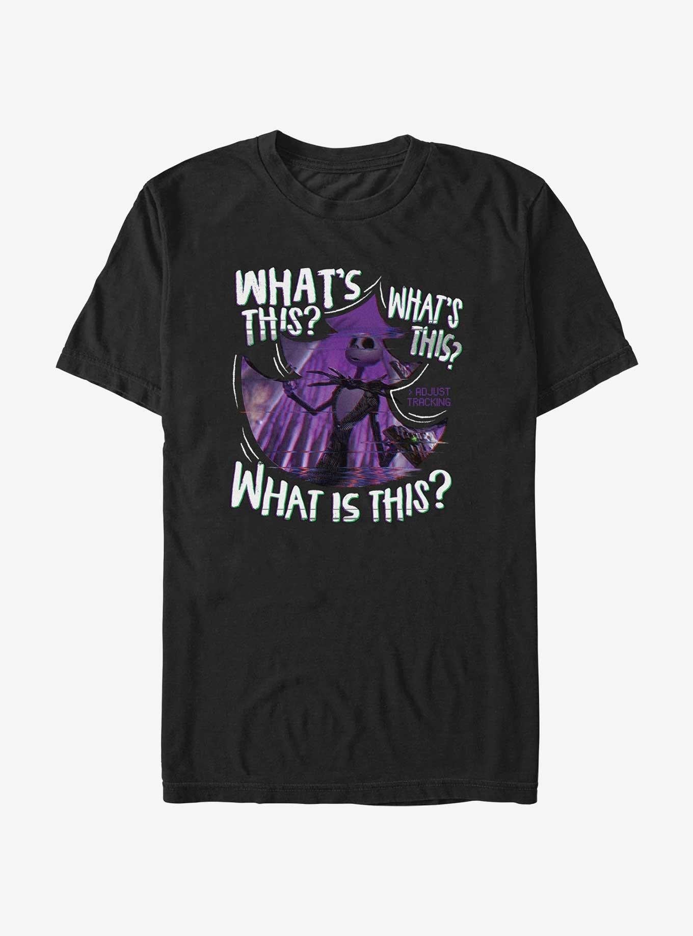 Disney The Nightmare Before Christmas Jack Skellington What's This T-Shirt T-Shirt | Best-Selling Artwork | Trending Now