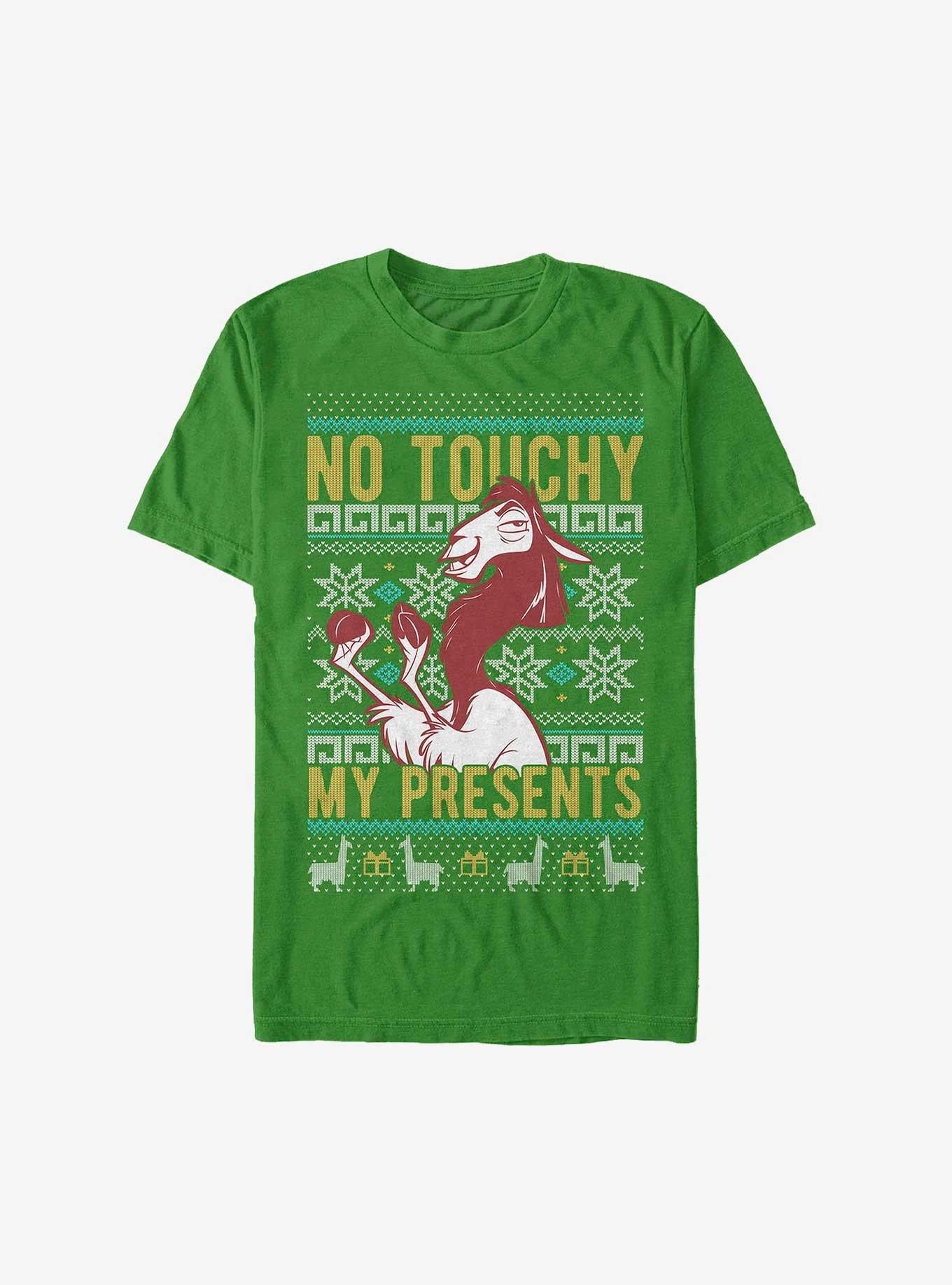 Disney The Emperor's New Groove Kuzco No Touchy Ugly Christmas Extra Soft T-Shirt T-Shirt | Streetwear Vibe | Perfect For Daily Wear