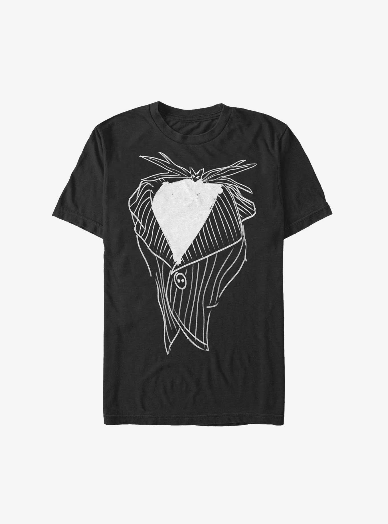 Disney The Nightmare Before Christmas Jack Skellington Costume Extra Soft T-Shirt T-Shirt | Exclusive Edition | Trending Now