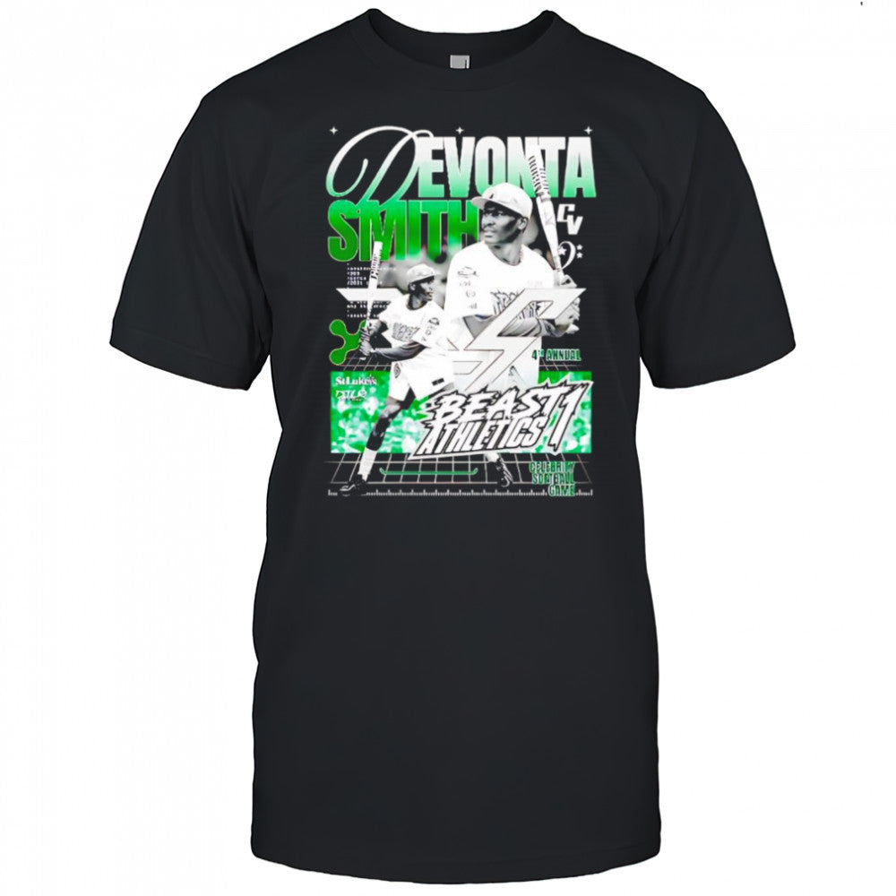 2025 DeVonta Smith Celebrity Softball shirt