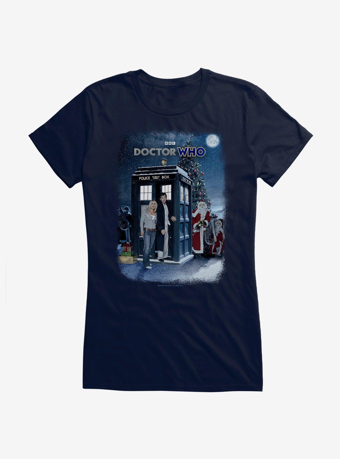 Doctor Who The Christmas Invasion Girls T-Shirt T-Shirt | Viral Style | High Demand Item