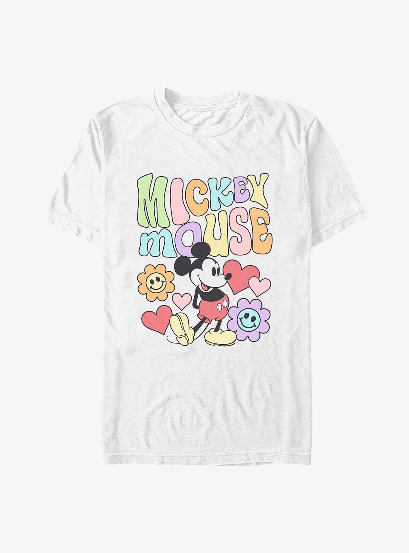 Disney Mickey Mouse 70's Style Mickey Mouse T-Shirt T-Shirt | Viral Style | Trending Now