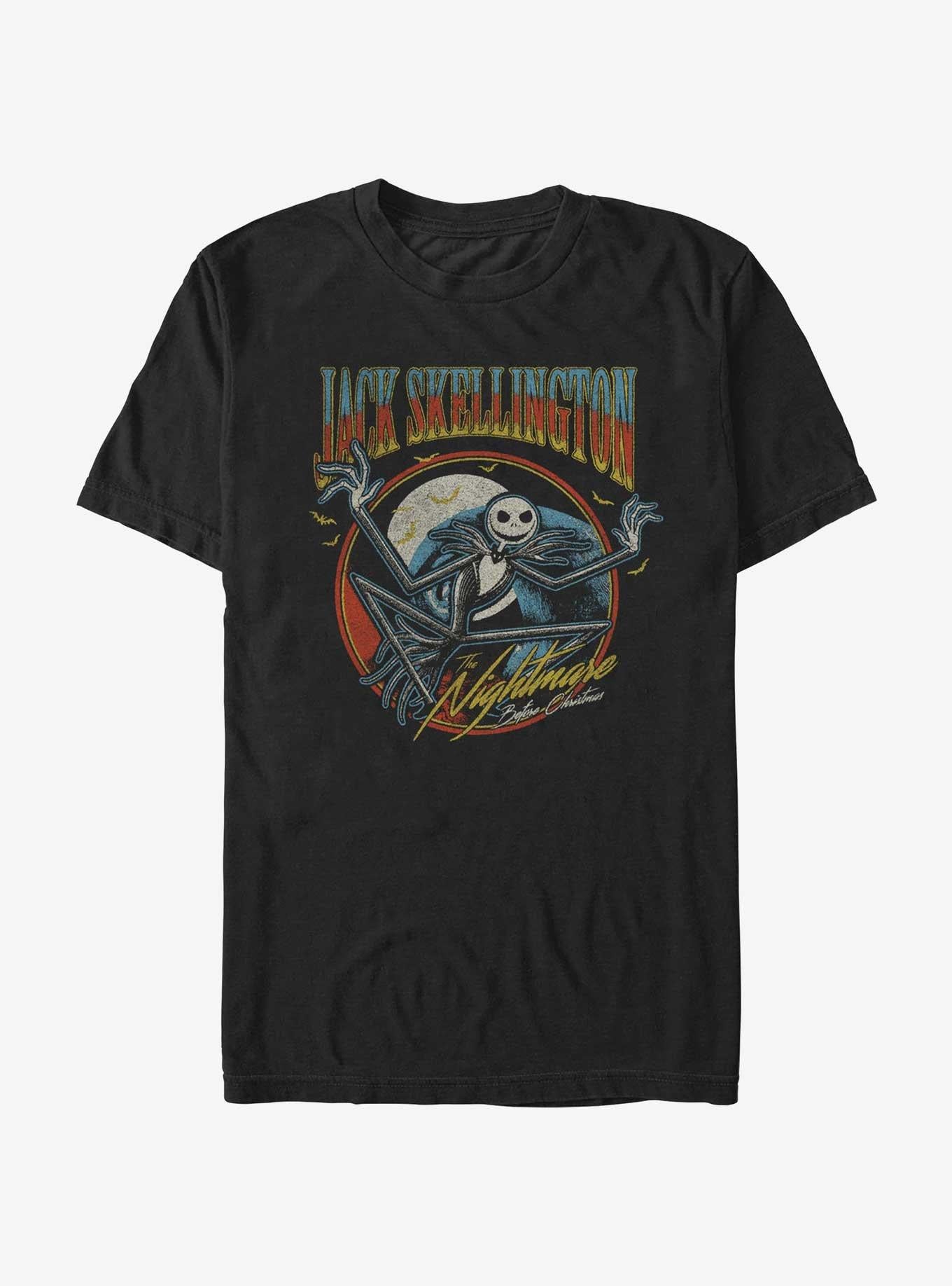 Disney The Nightmare Before Christmas Jack Skellington Badge T-Shirt T-Shirt | Trending Design | High Demand Item