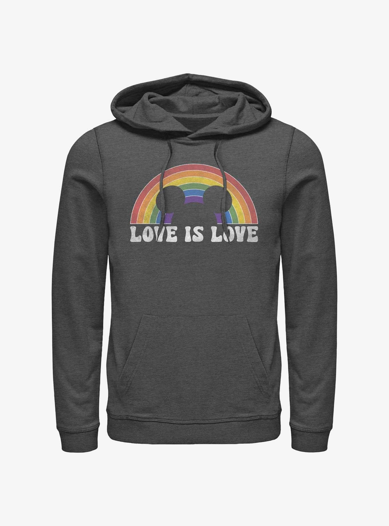 Disney Mickey Mouse Love Is Love Hoodie